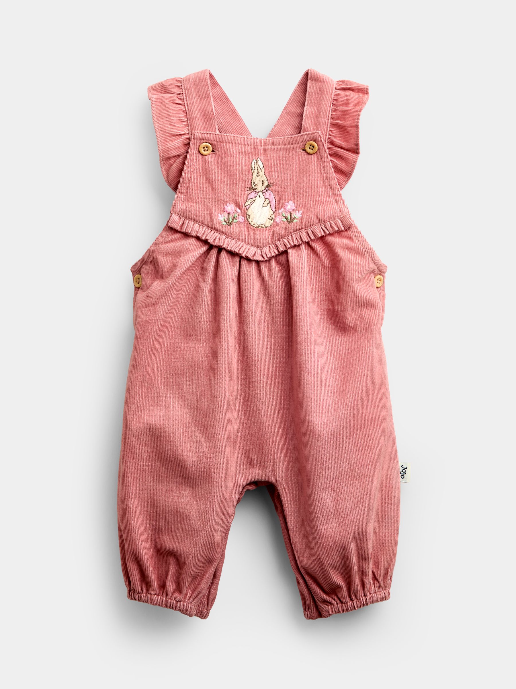 Pink Peter Rabbit Flopsy Cord Dungaree Set - Image 4 of 7