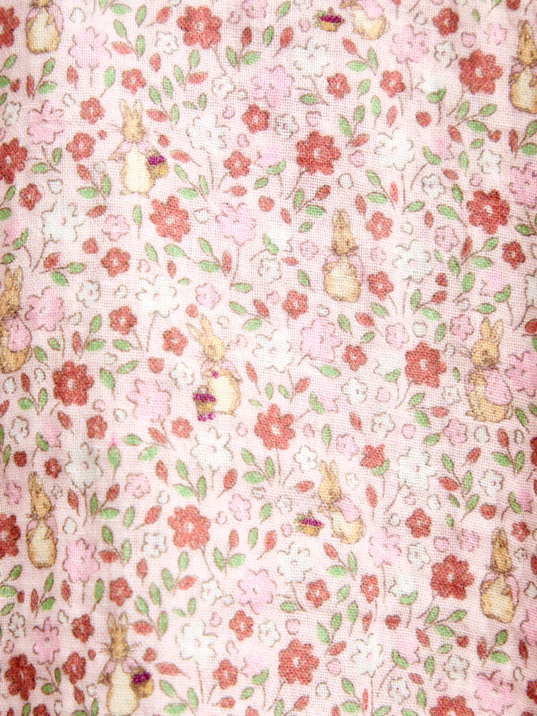 Pink Peter Rabbit Flopsy Cord Dungaree Set - Image 7 of 7