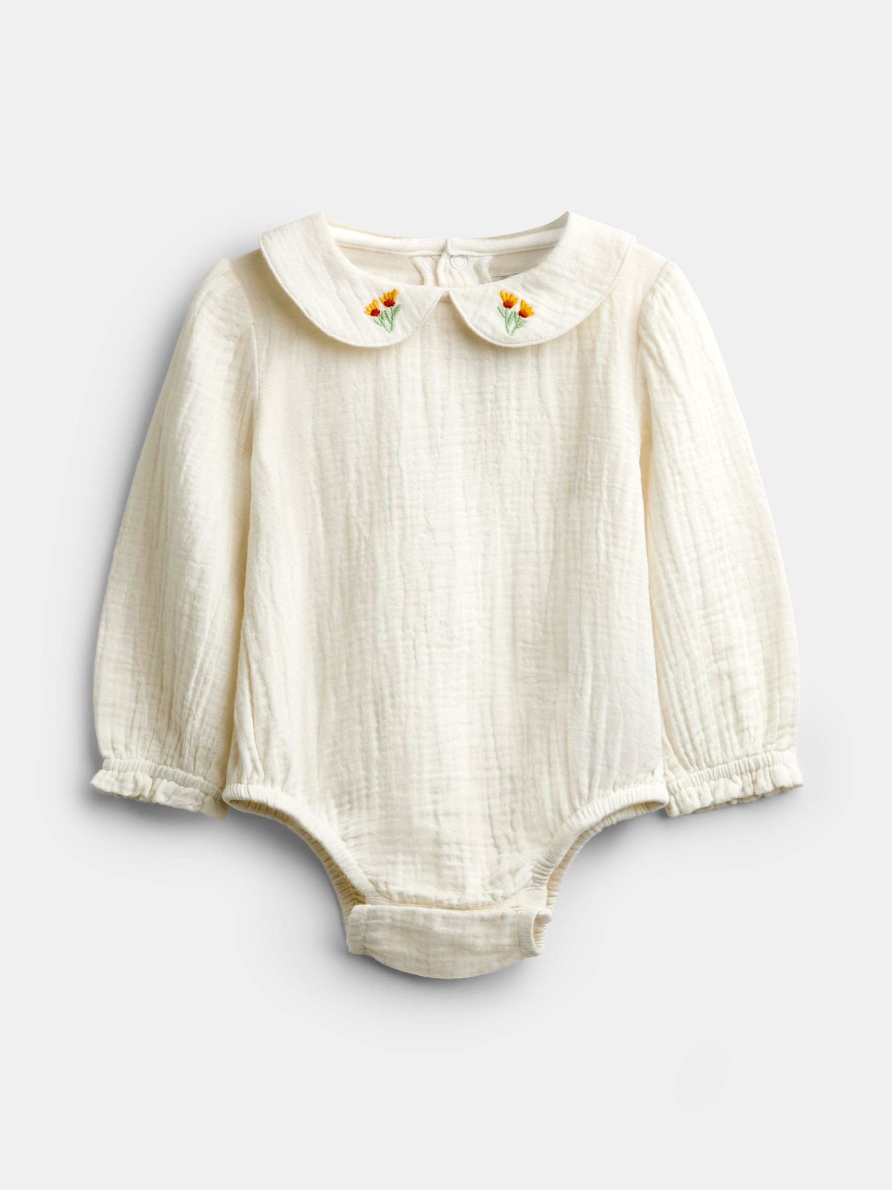 Chambray Blue Hedgehog Embroidered Dress Set - Image 2 of 8 Chambray Blue Hedgehog Embroidered Dress Set - Image 2 of 8