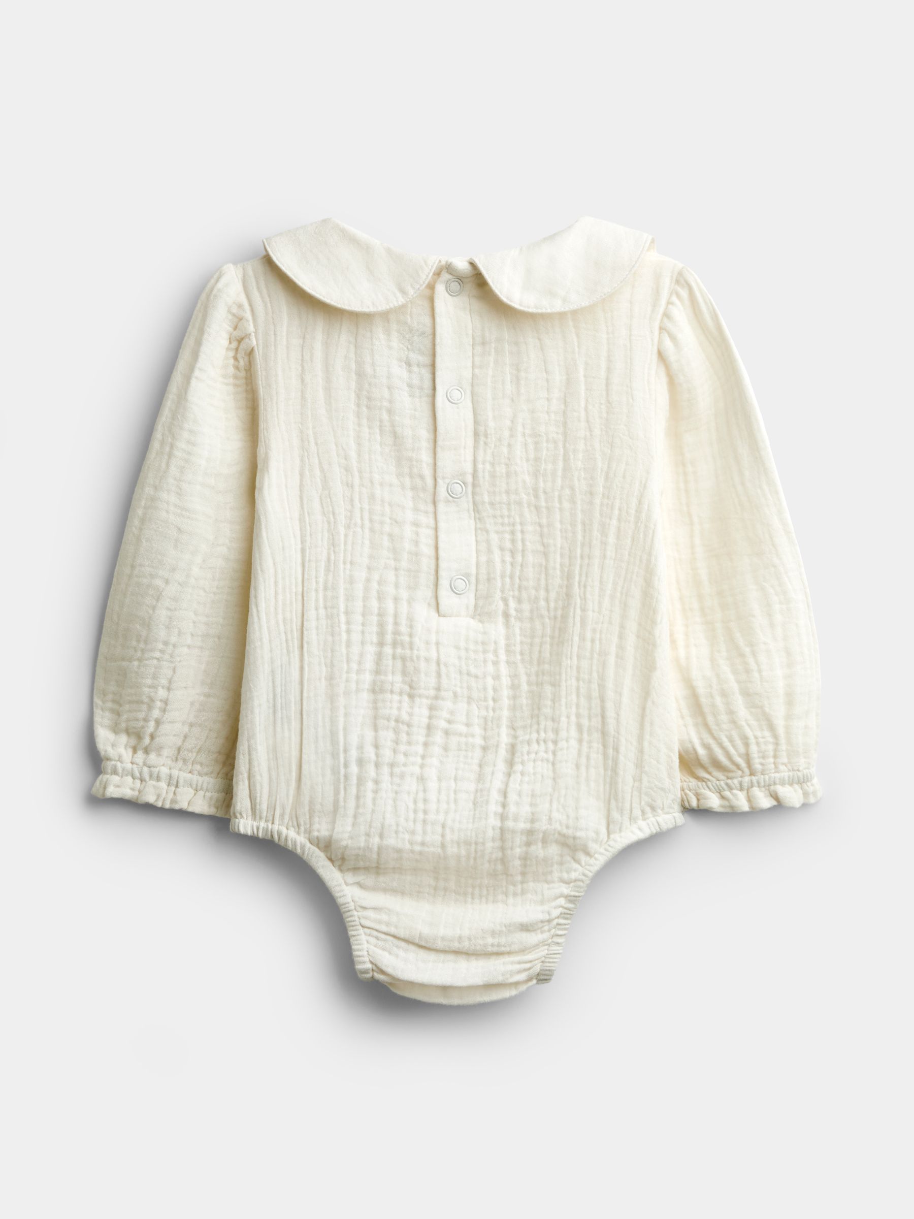 Chambray Blue Hedgehog Embroidered Dress Set - Image 3 of 8