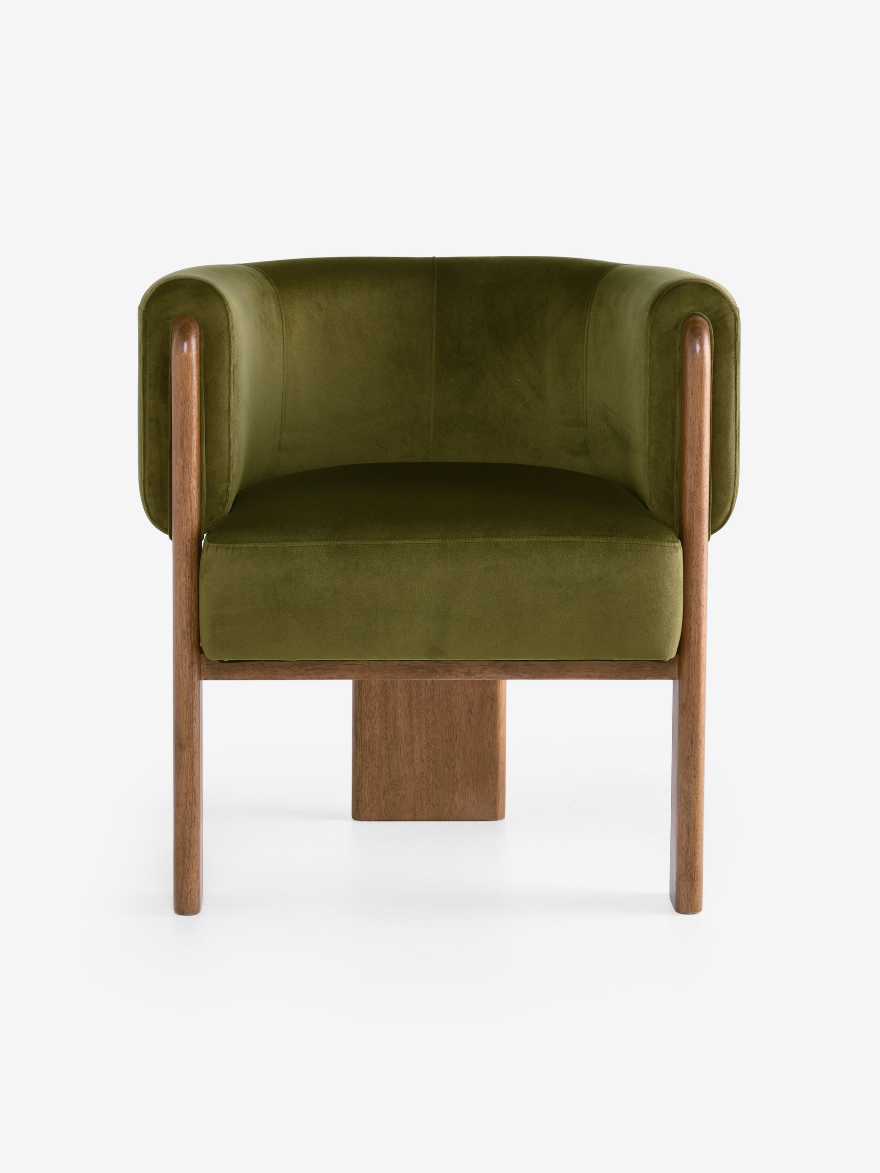 Calix Dining Chair in Green Velvet - Image 5 of 5