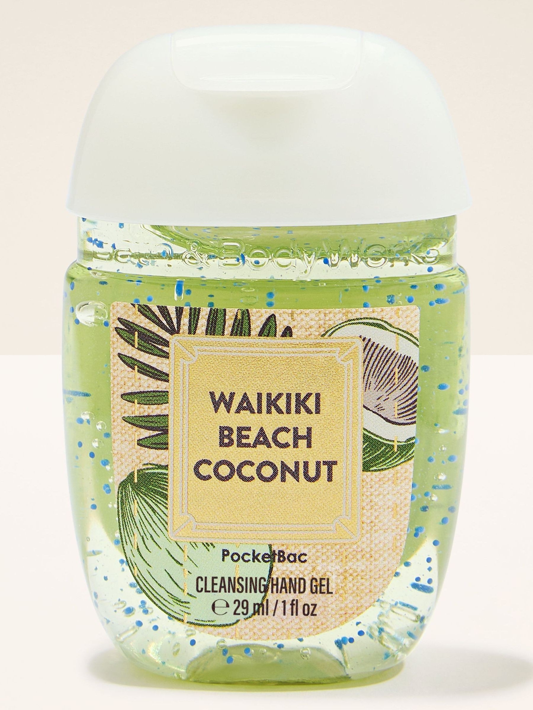Waikiki Beach Coconut PocketBac Cleansing Hand Gel 29ml - Image 1 of 2