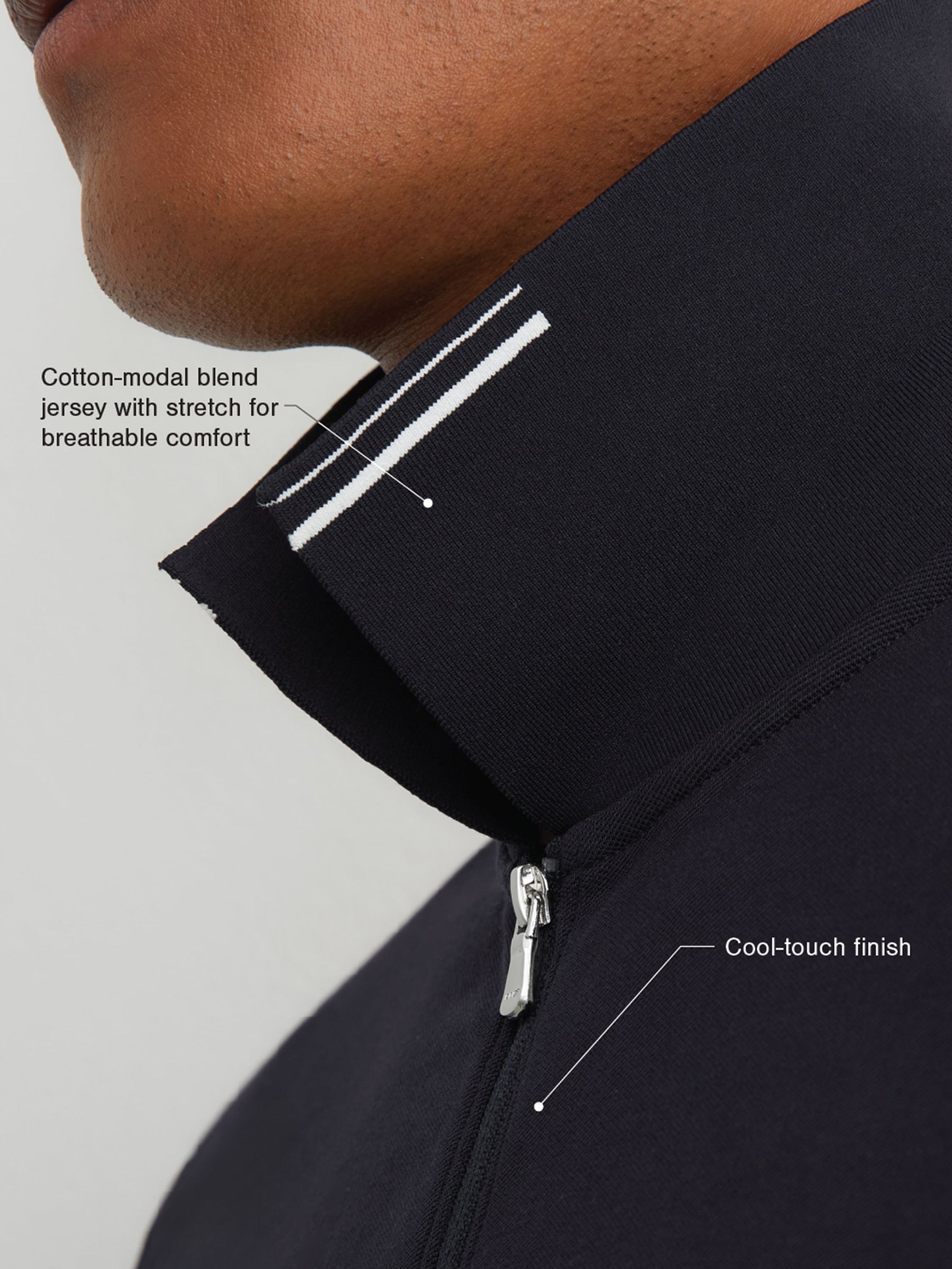 Polo Shirt in Navy - Image 3 of 8