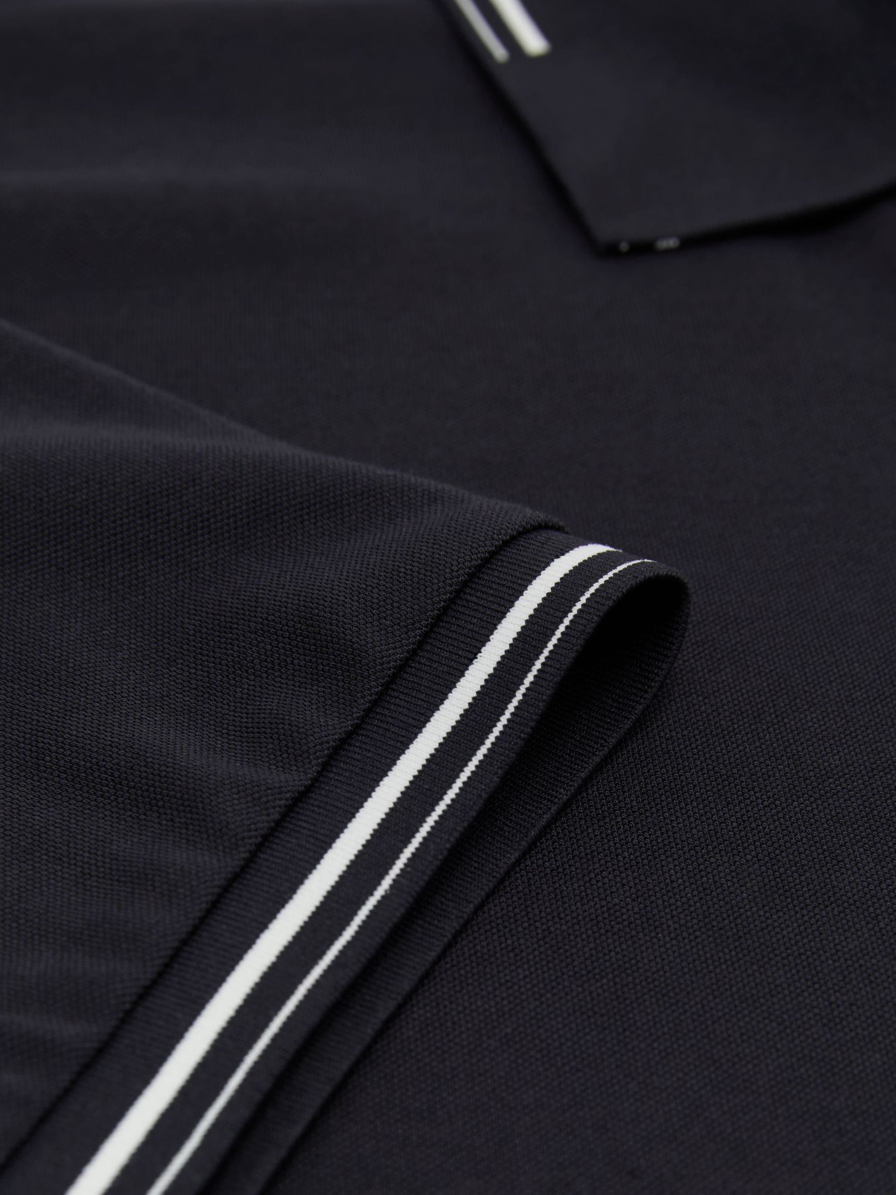 Polo Shirt in Navy - Image 7 of 8