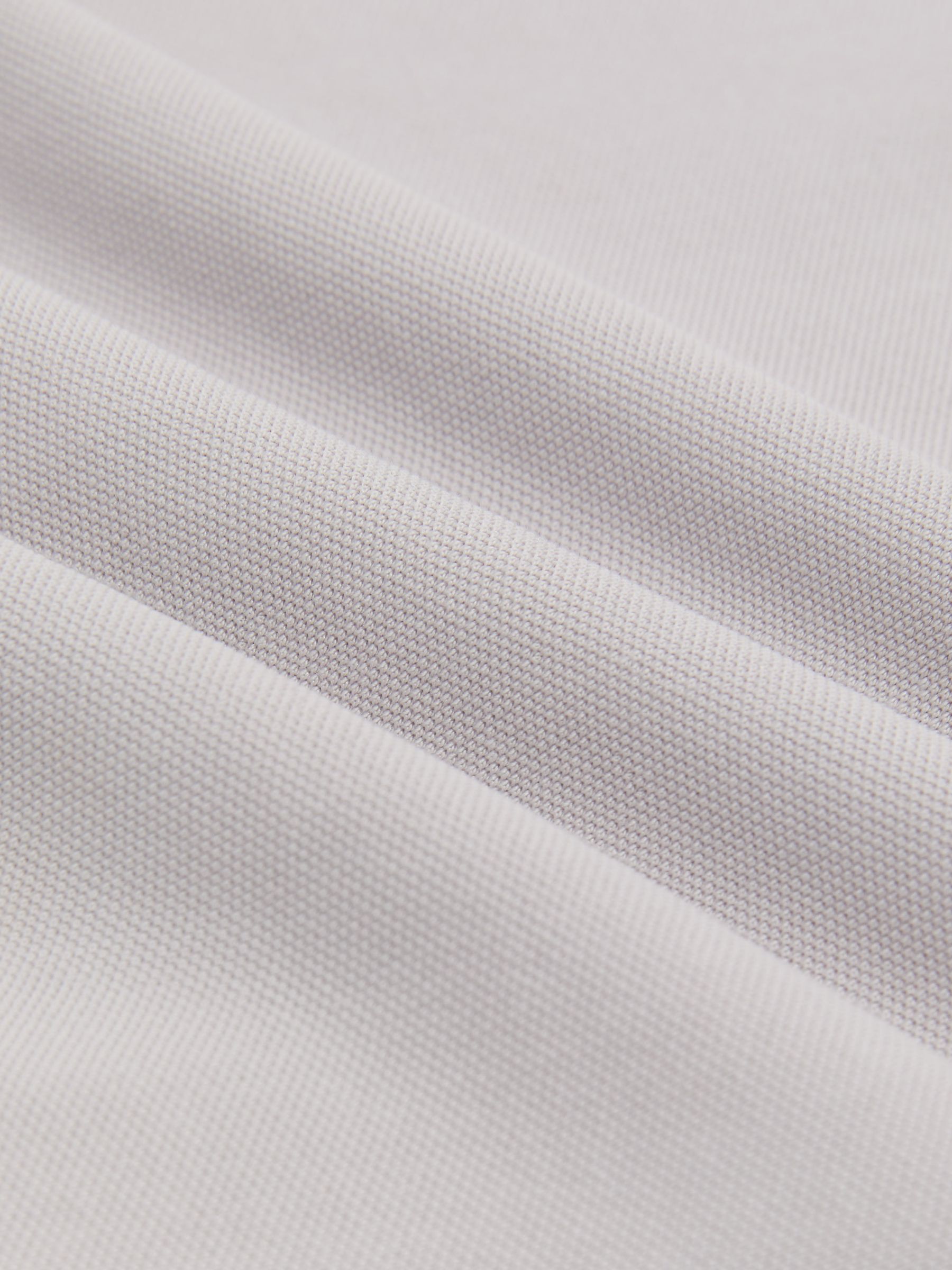 Polo Shirt in Soft Grey - Image 10 of 10