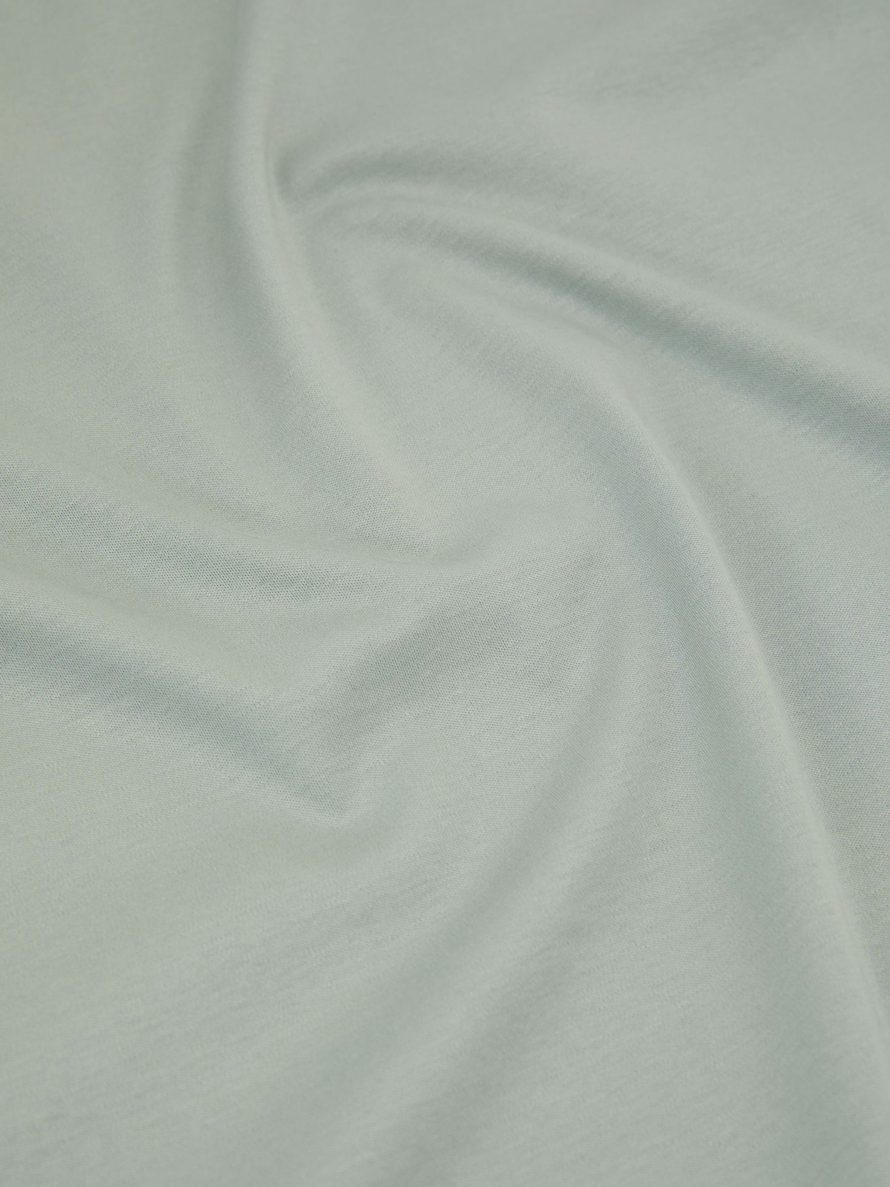Air-Water Cotton Tailored-Fit T-Shirt in Light Sage Green - Image 6 of 6