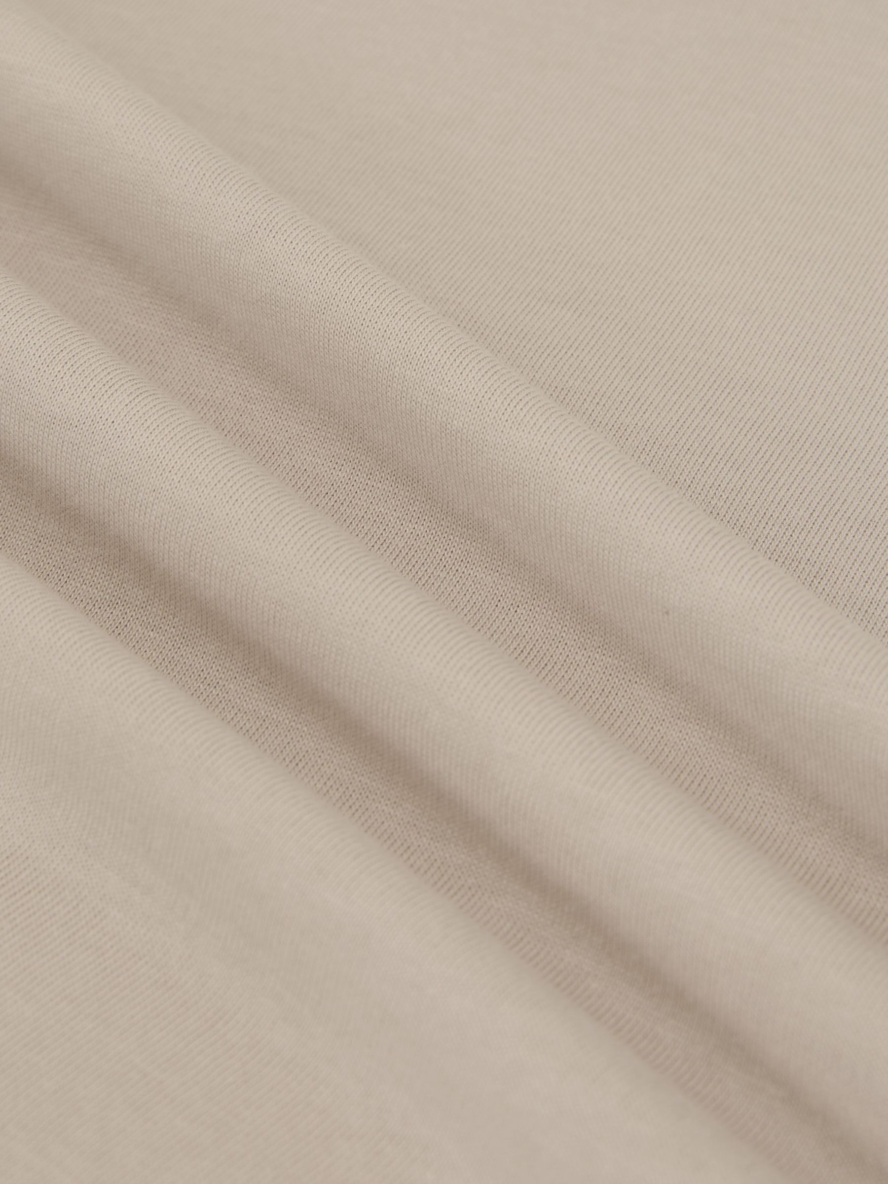 Cotton-Modal Crew-Neck Modern-Fit T-Shirt in Stone - Image 6 of 6