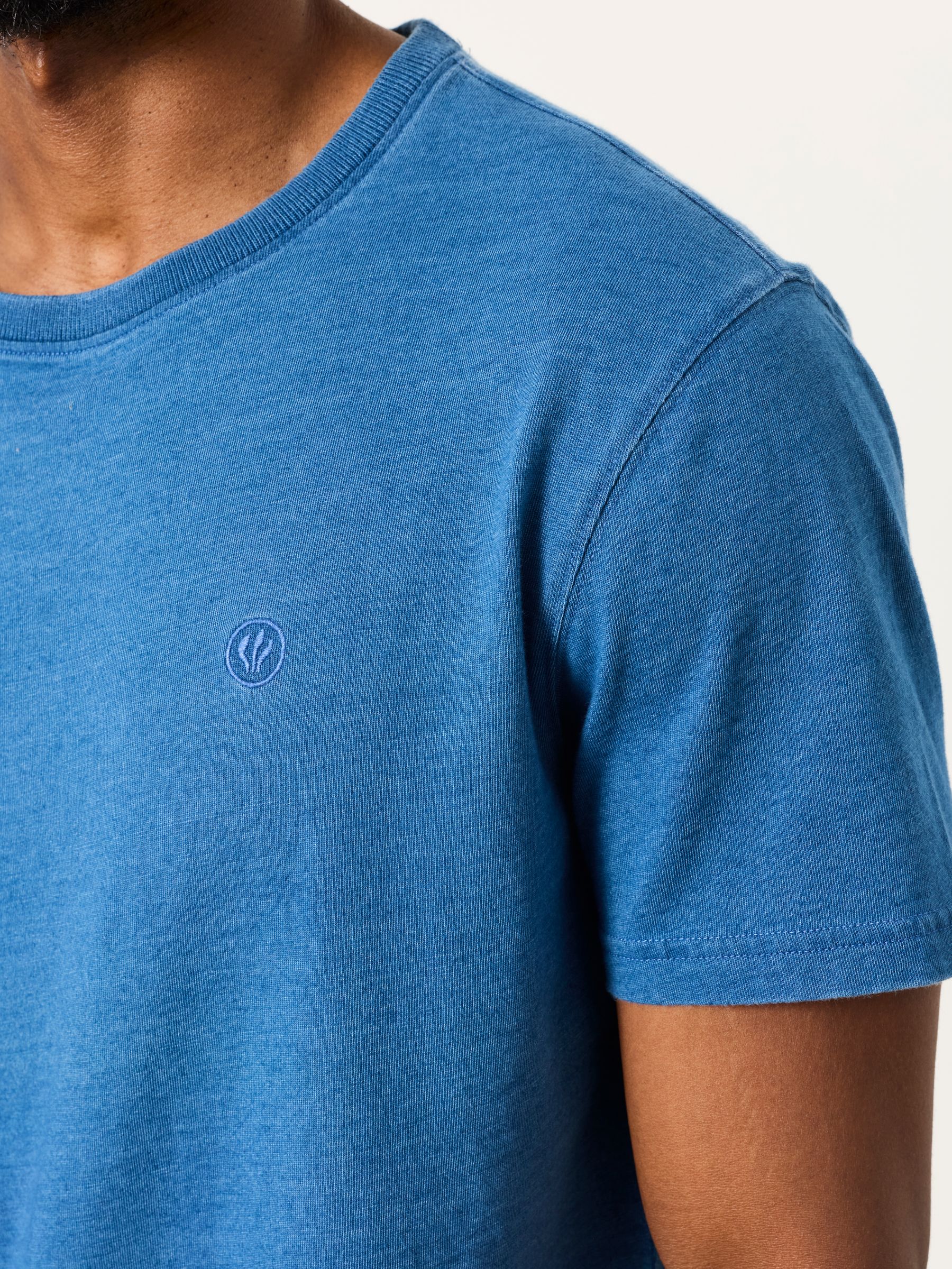 Lulworth Indigo Blue T-Shirt - Image 5 of 6
