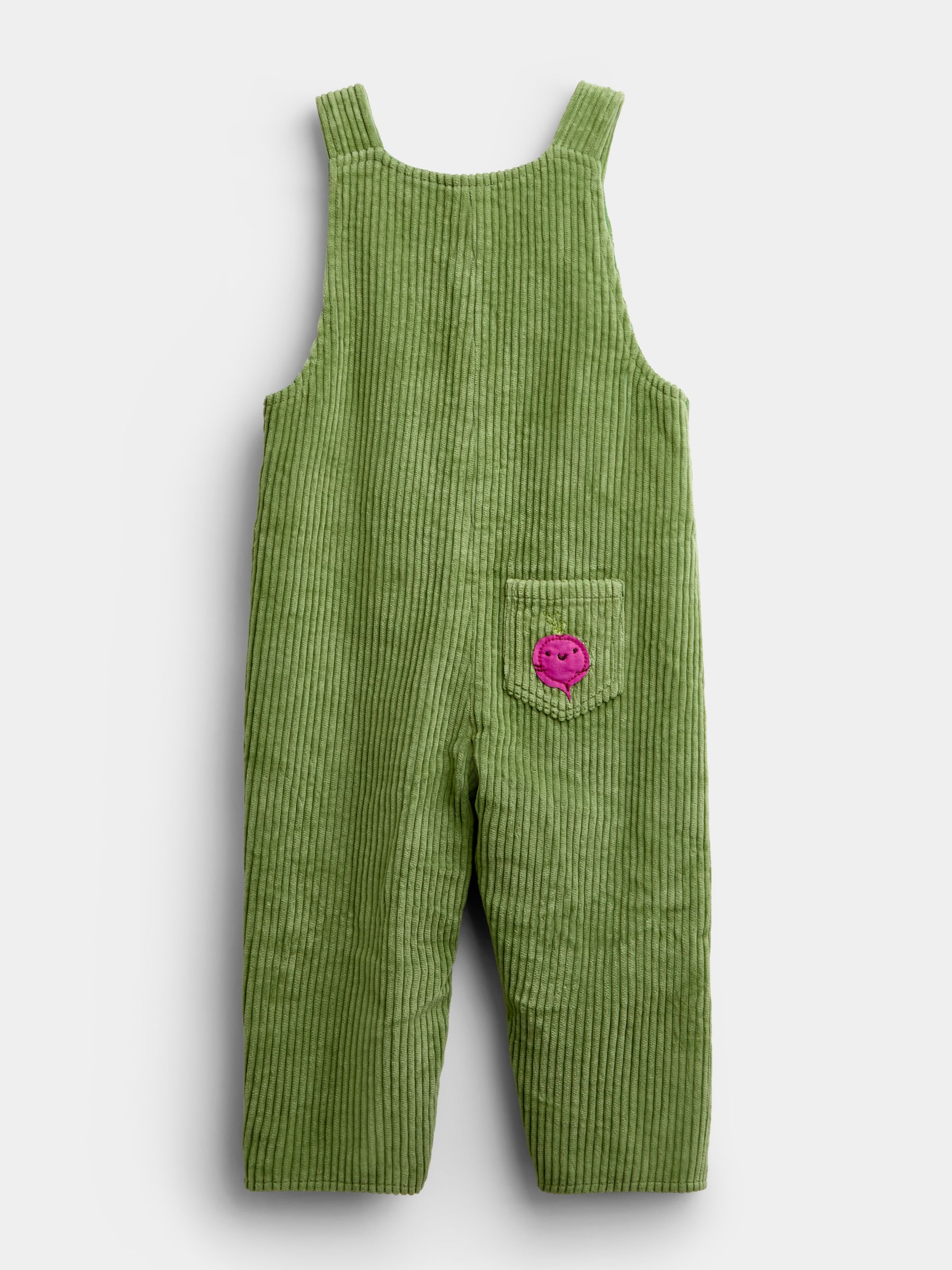 Green Vegetable Appliqué Dungaree Set - Image 3 of 6