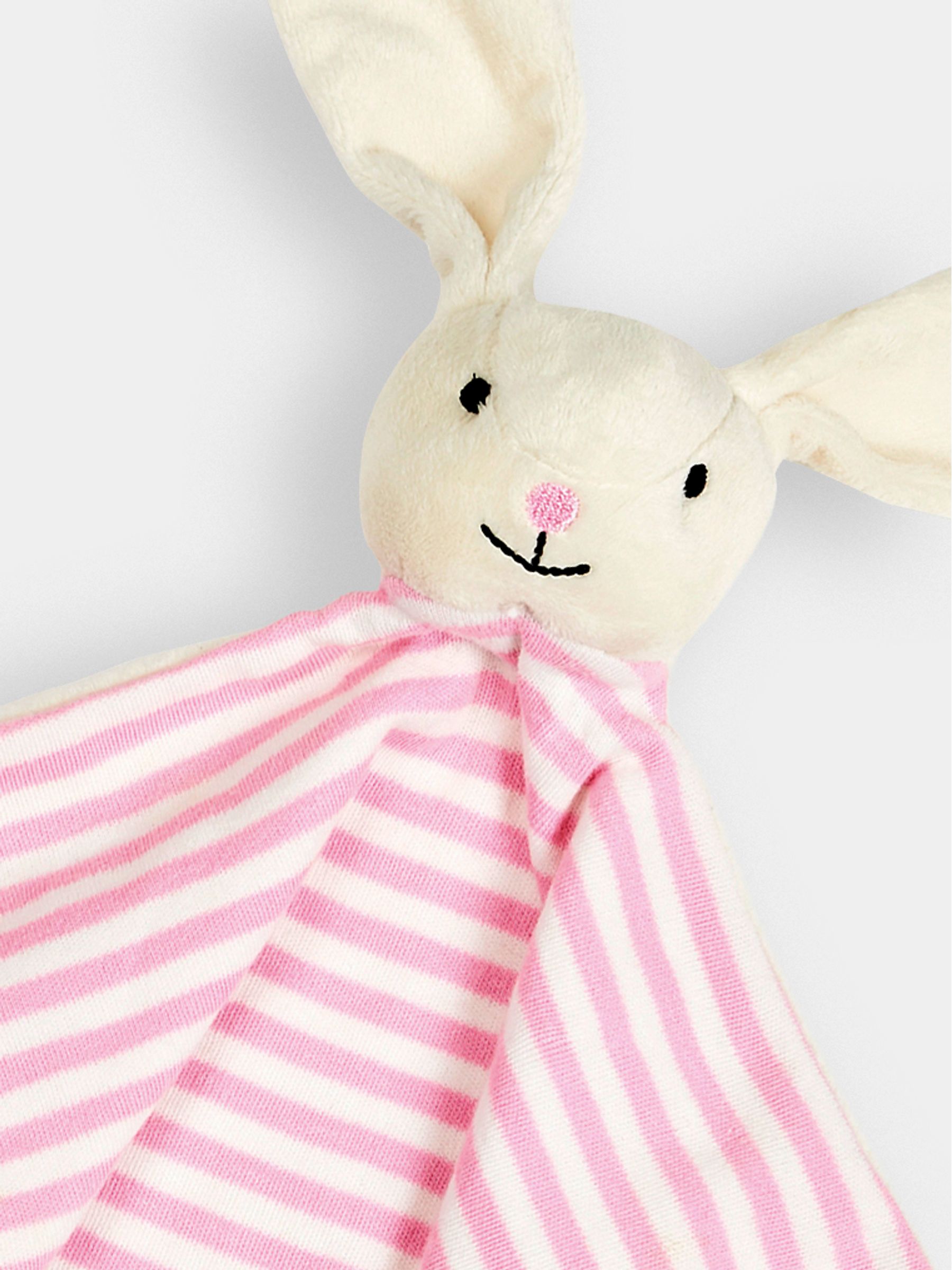 Pink Stripe Bunny Comforter - Image 3 of 4