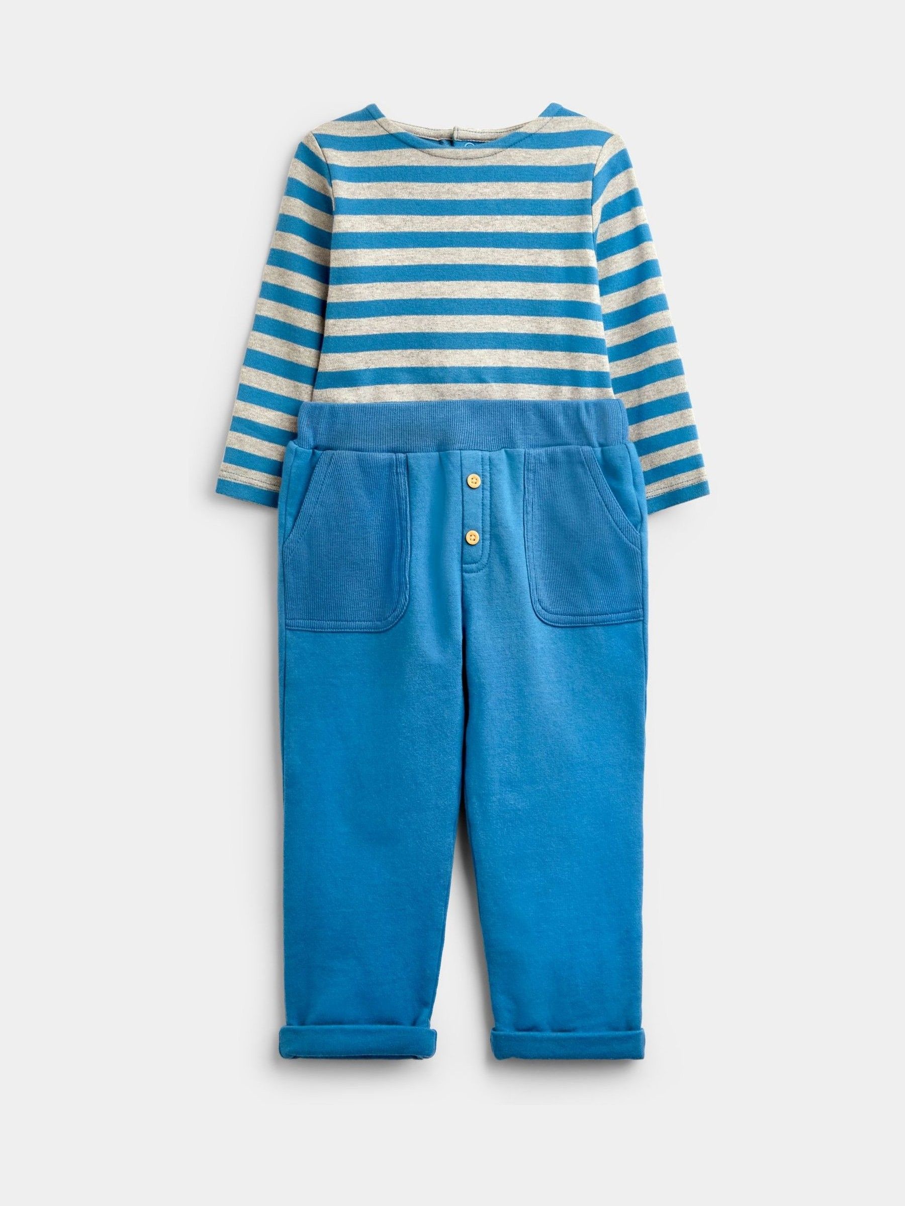 Blue Sheep Jacket, Bodysuit & Leggings 3-Piece Set - Image 2 of 10