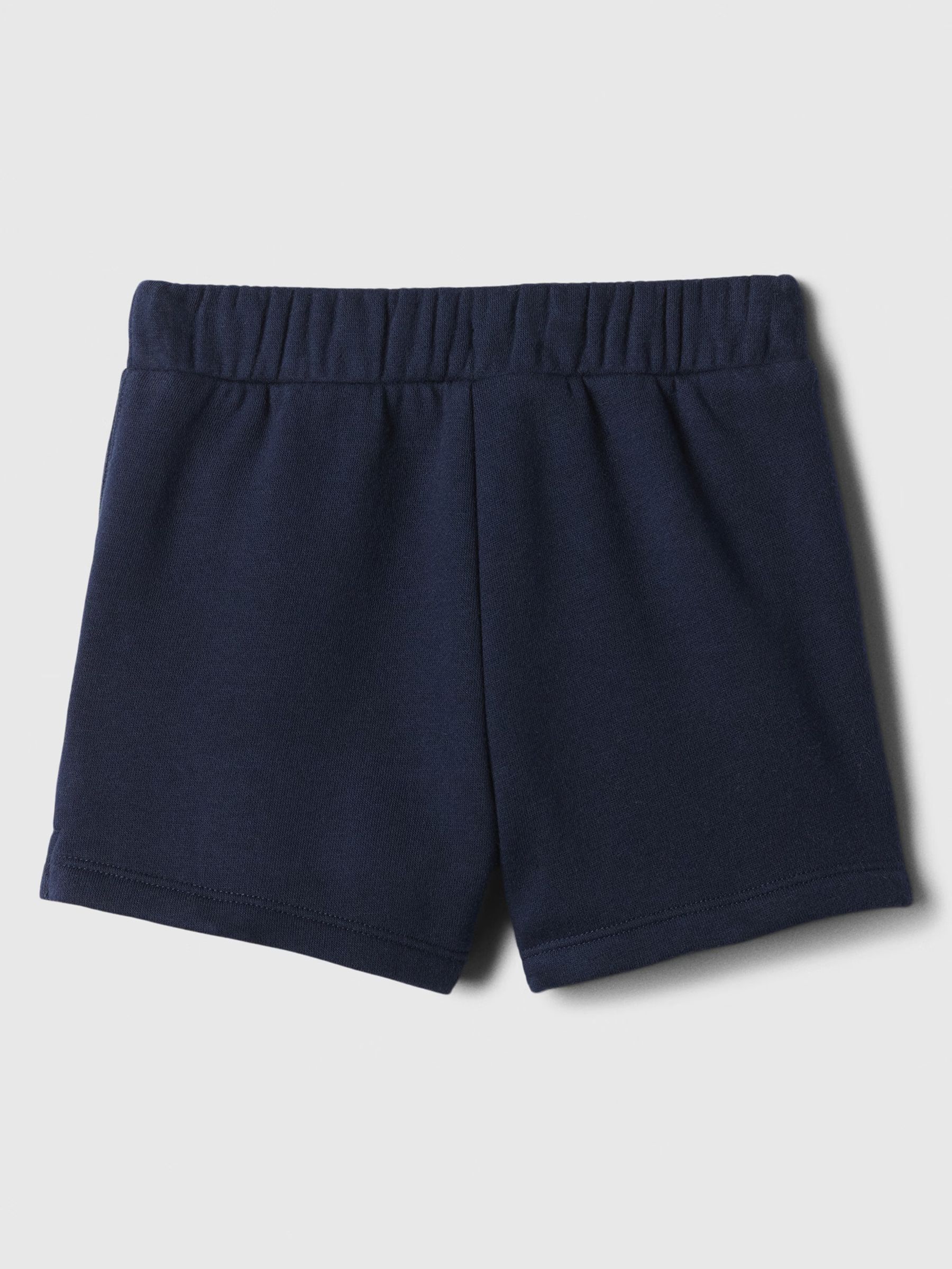 Navy Logo Pull On Shorts - Image 2 of 3