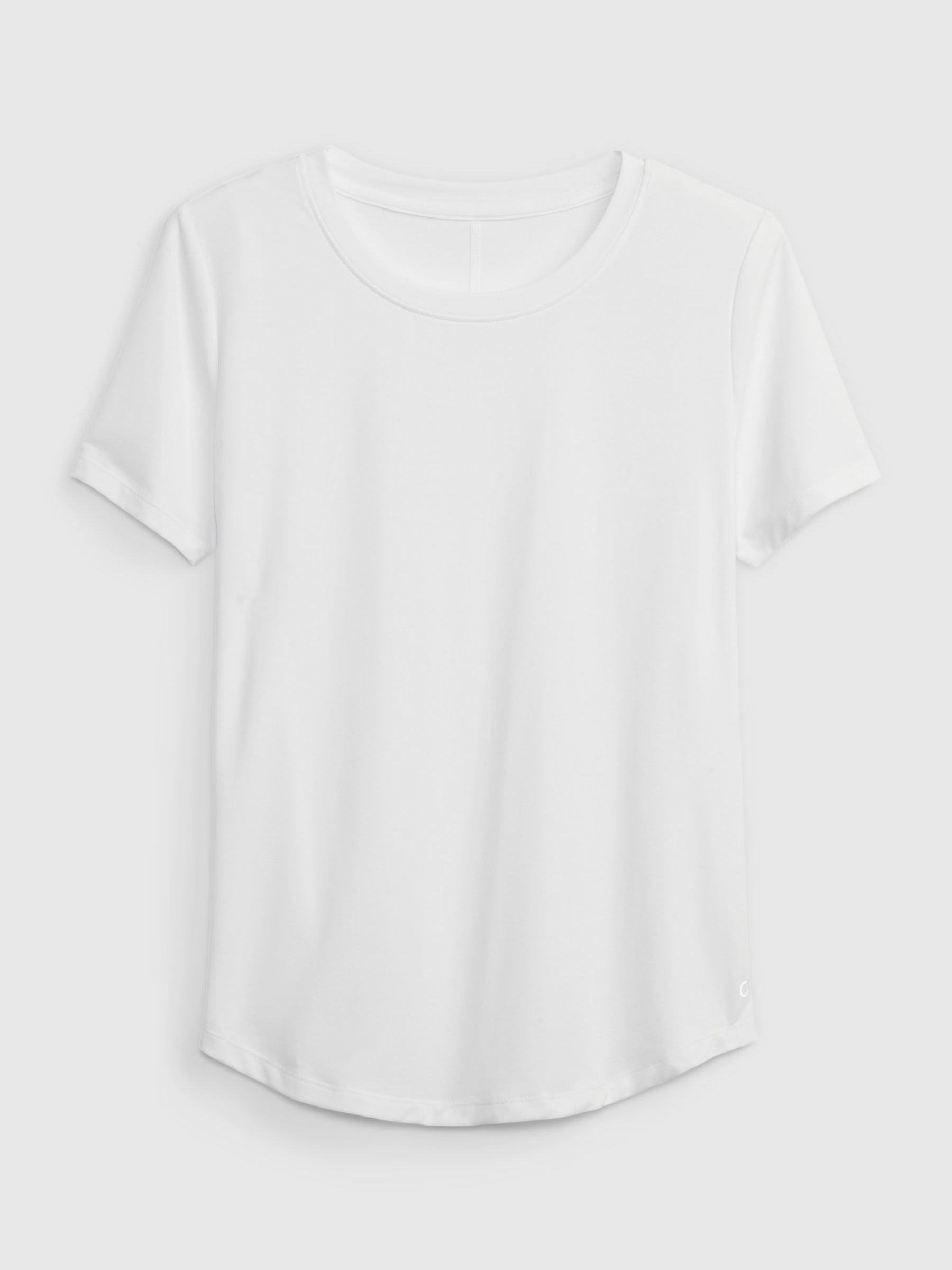 White Breathe Short Sleeve Crew Neck T-Shirt - Image 7 of 7