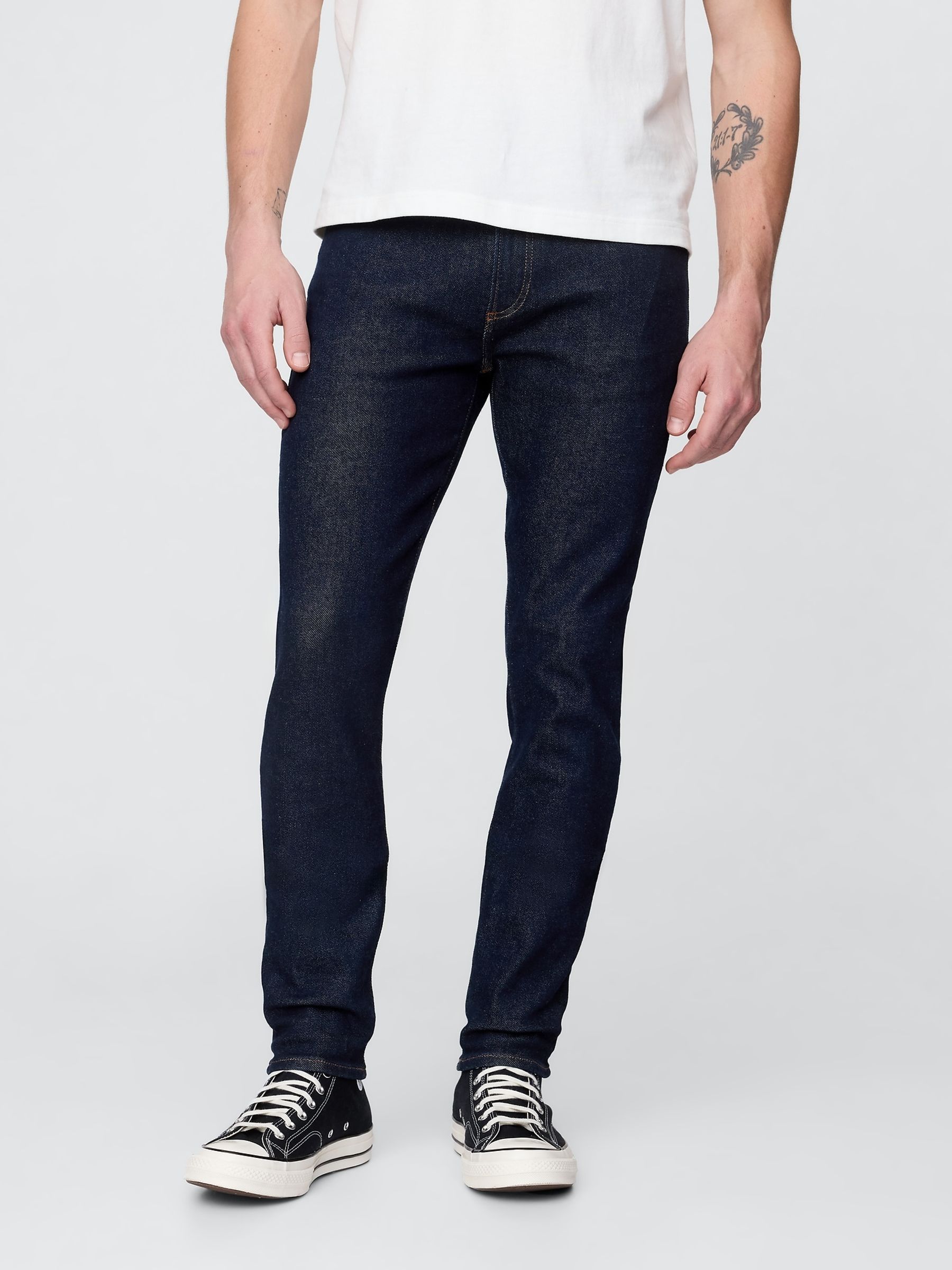 Dark Wash Skinny Jeans - Image 1 of 5