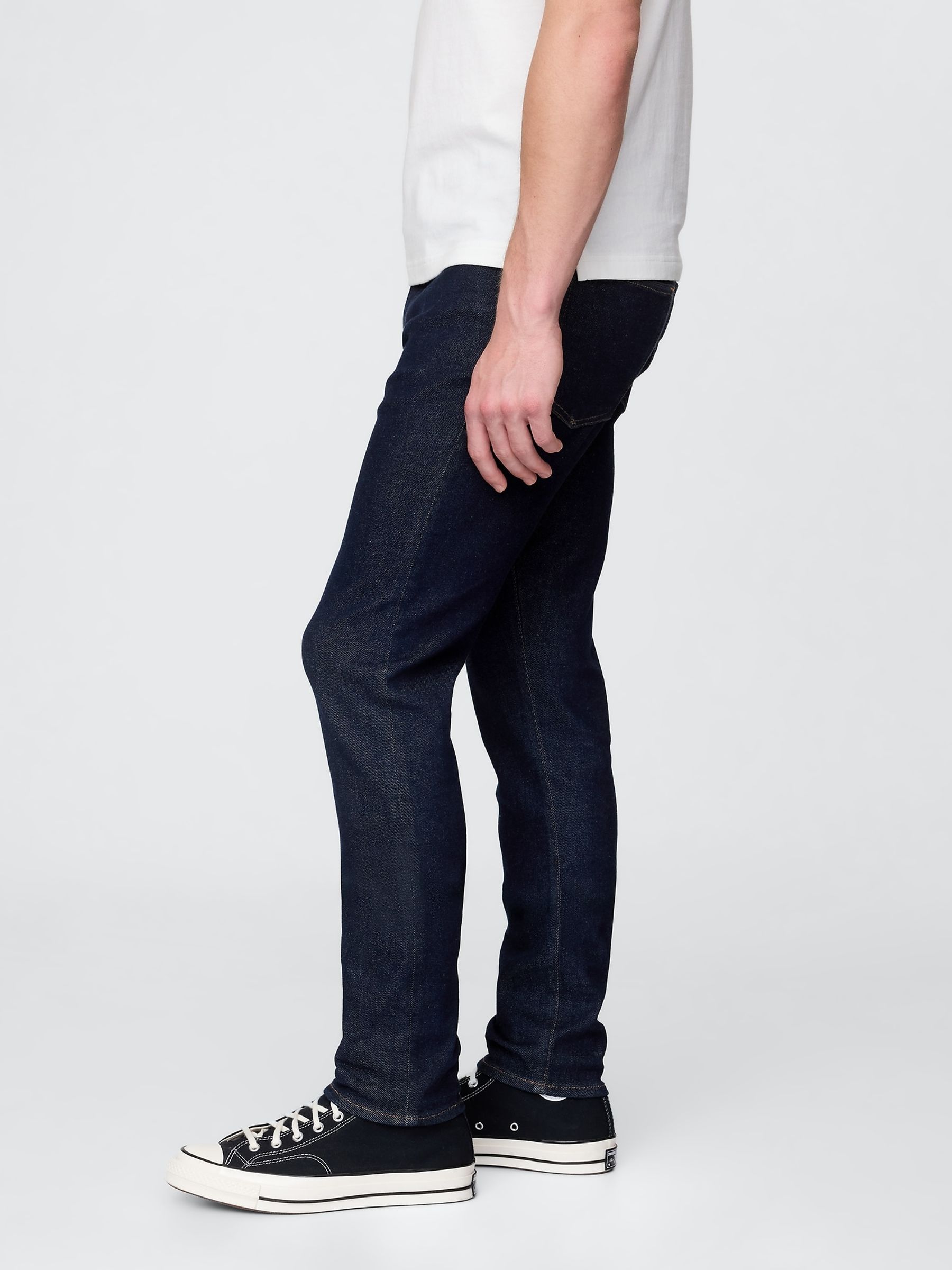 Dark Wash Skinny Jeans - Image 3 of 5