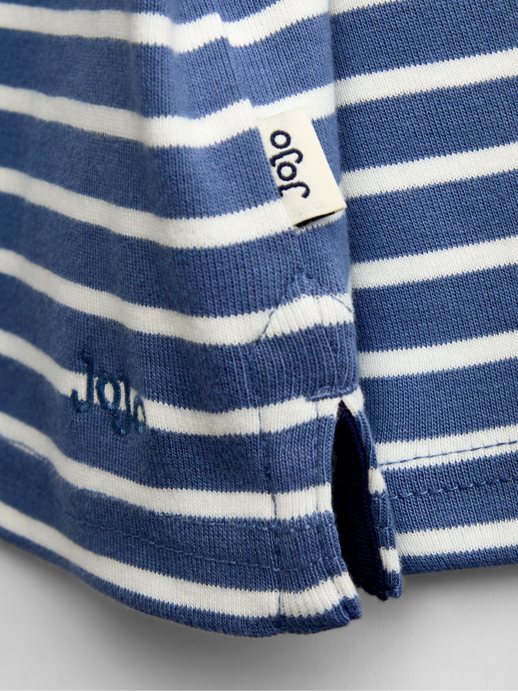 Blue Stripe Long Sleeve Top - Image 4 of 4 Blue Stripe Long Sleeve Top - Image 4 of 4