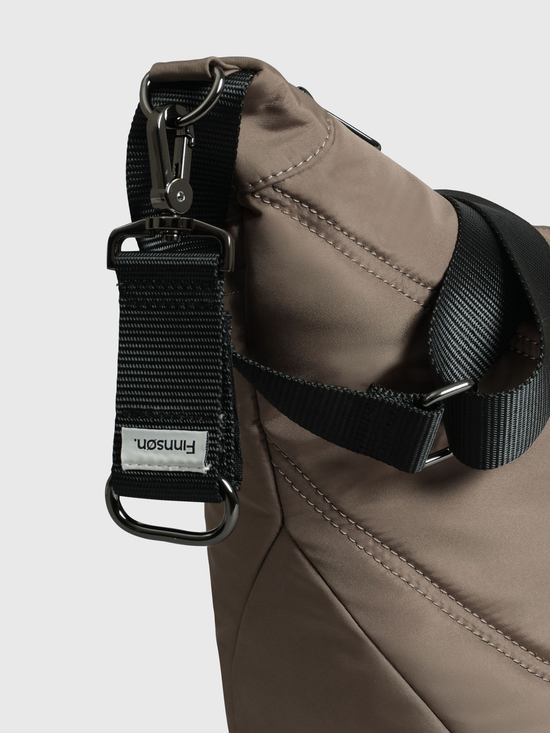 Finnson Mocha Osma Sling Changing Bag With Stroller Clips - Image 5 of 5 Finnson Mocha Osma Sling Changing Bag With Stroller Clips - Image 5 of 5