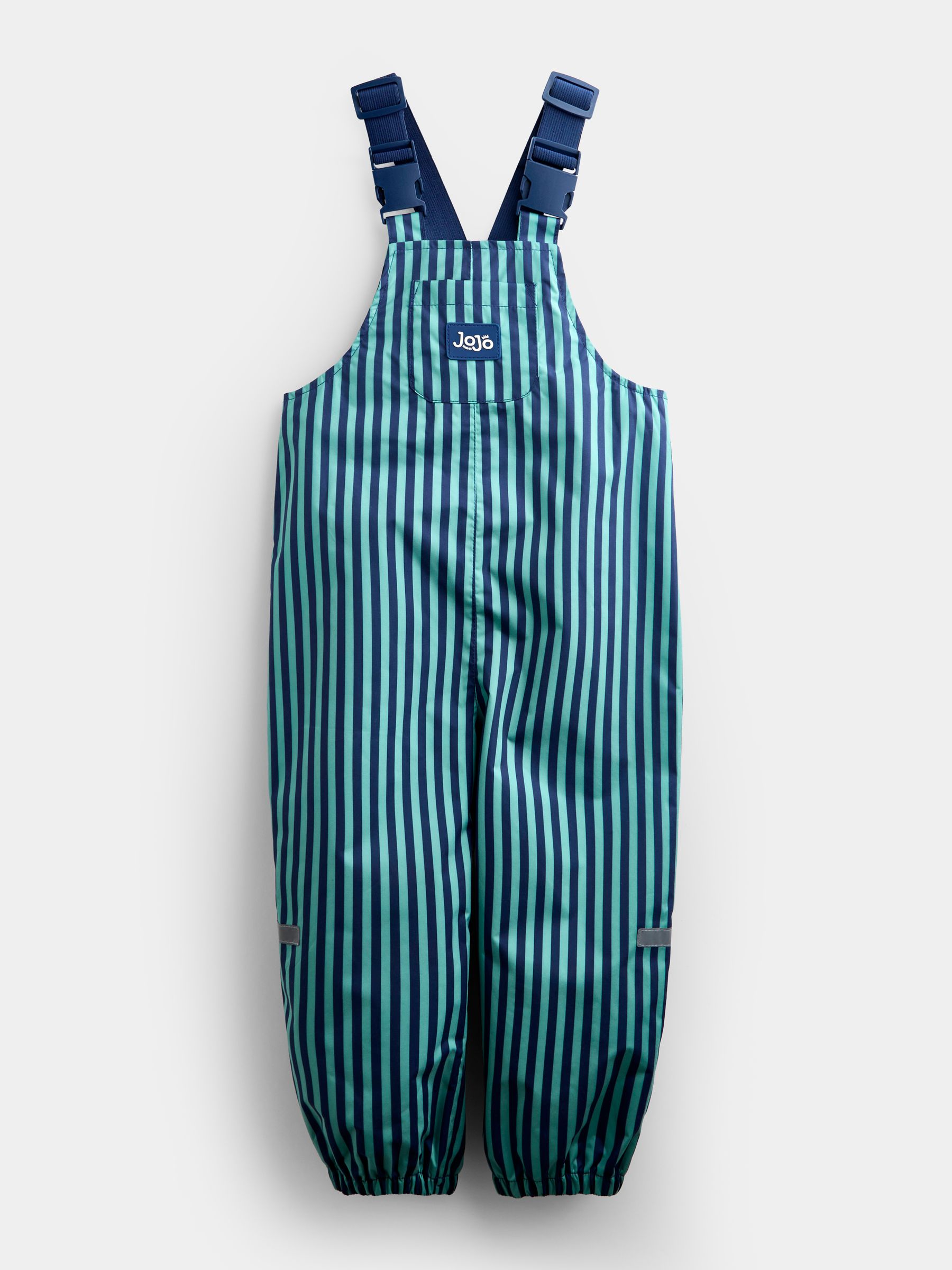 Green Stripe Pack-Away Waterproof Dungarees - Image 3 of 6