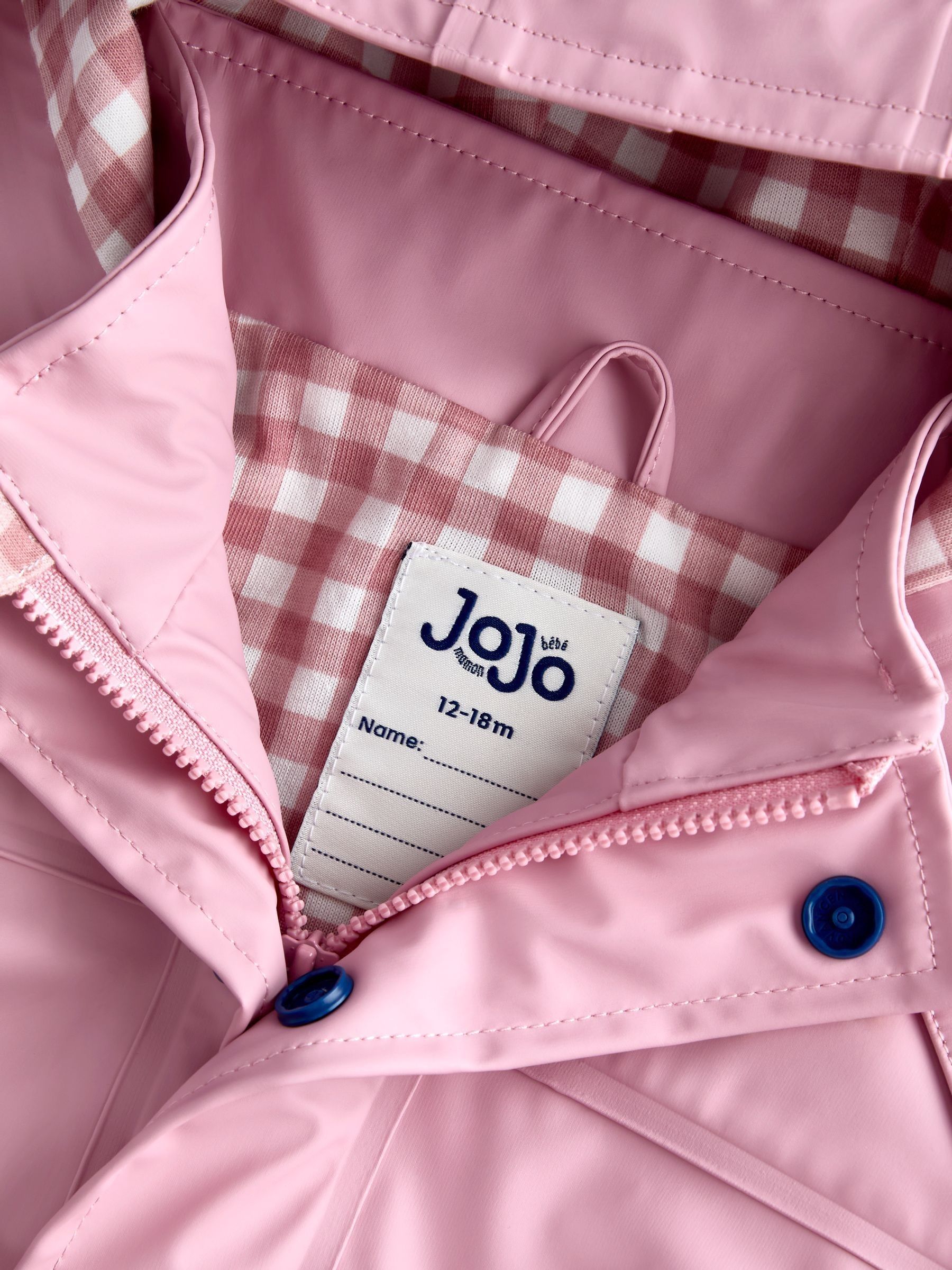 Pink Waterproof Jersey Lined Fisherman - Image 4 of 5