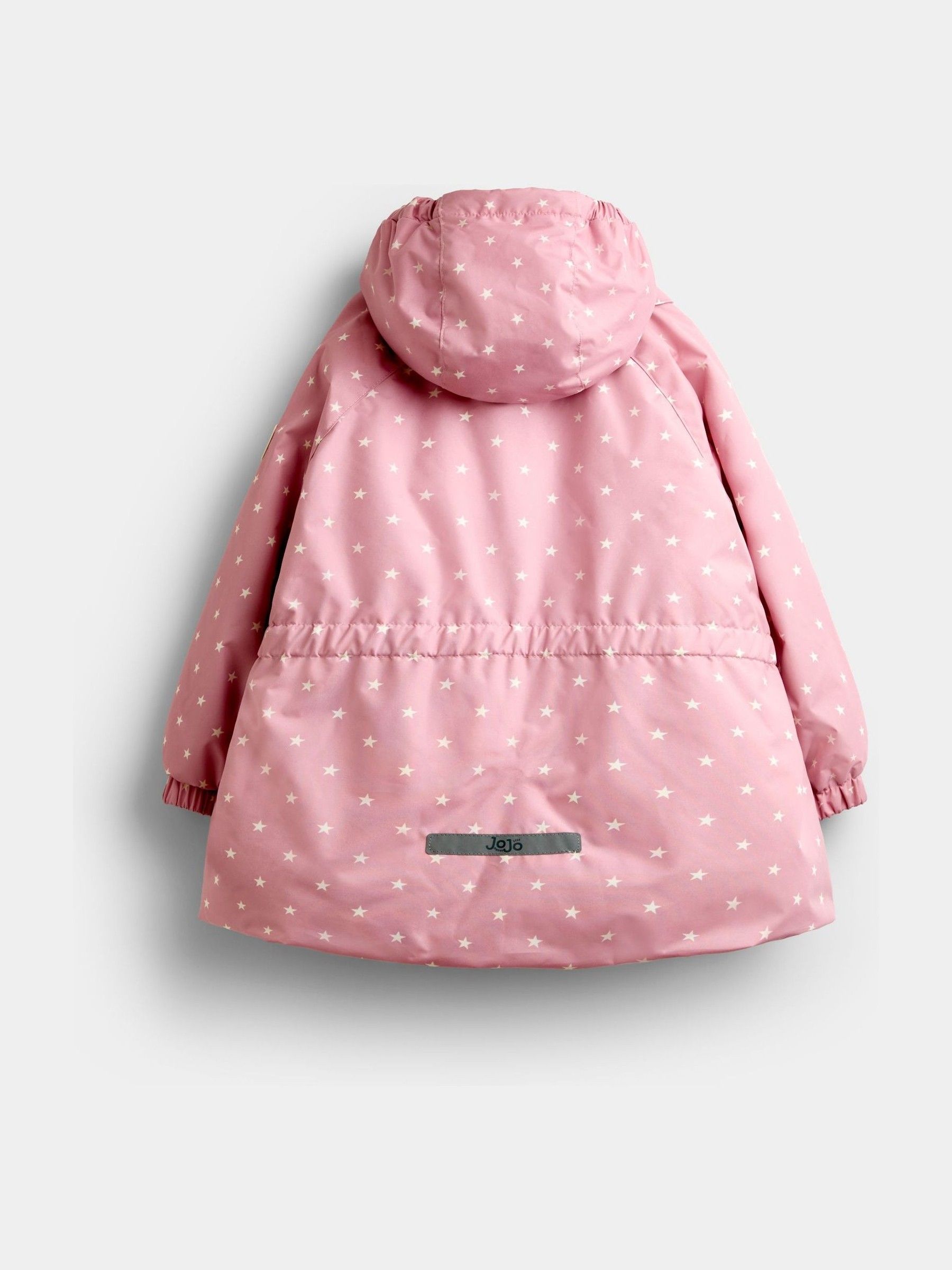 Pink Unicorn Peplum Puffer Jacket - Image 3 of 8