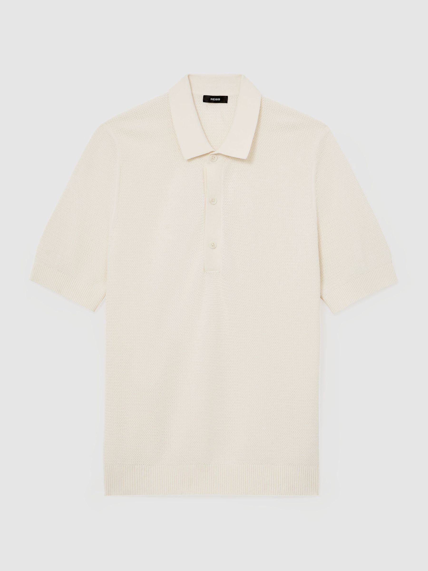 Polo Shirt in Ecru - Image 2 of 6