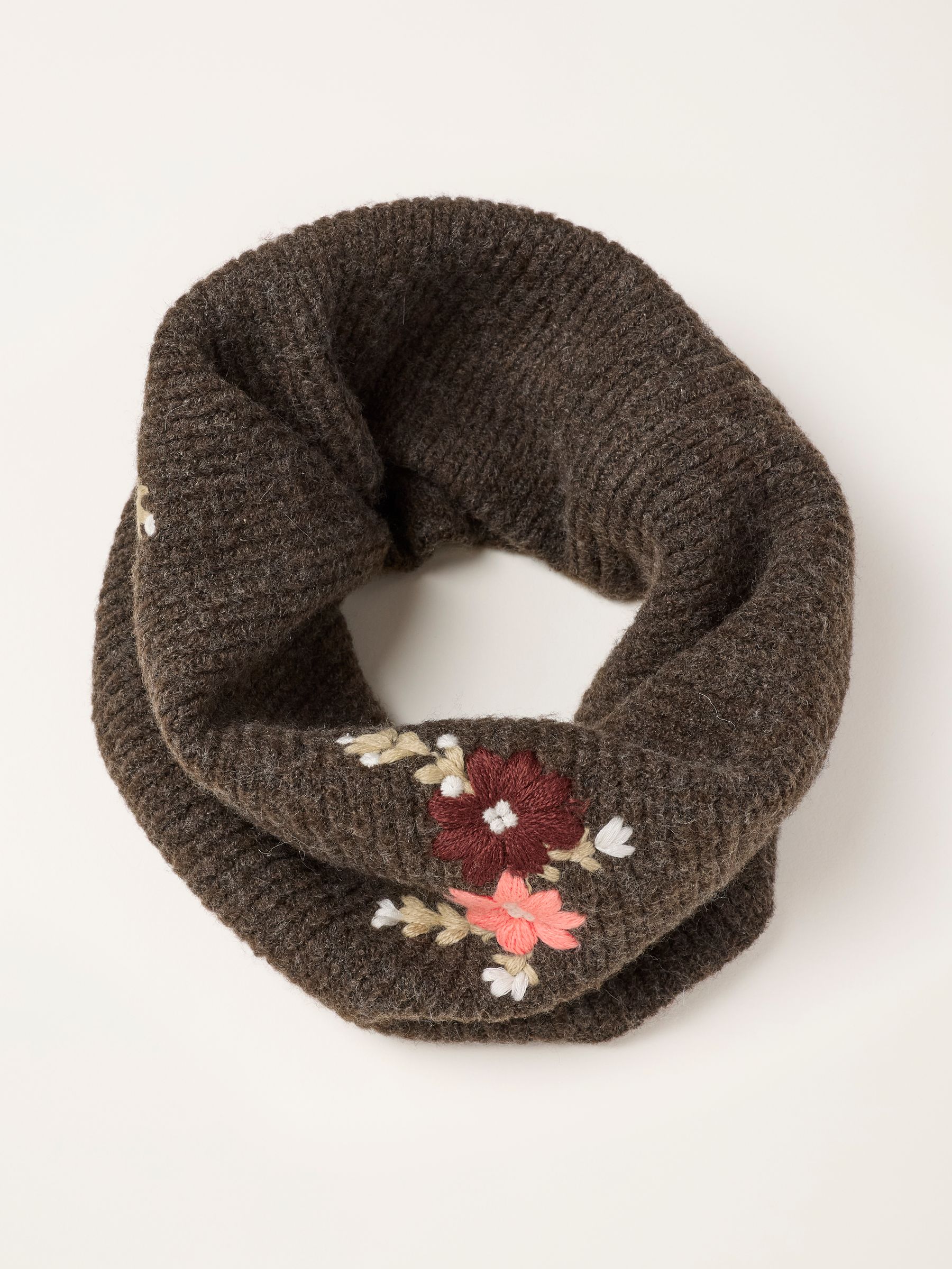 Charcoal Grey Waffle Snood - Image 1 of 3