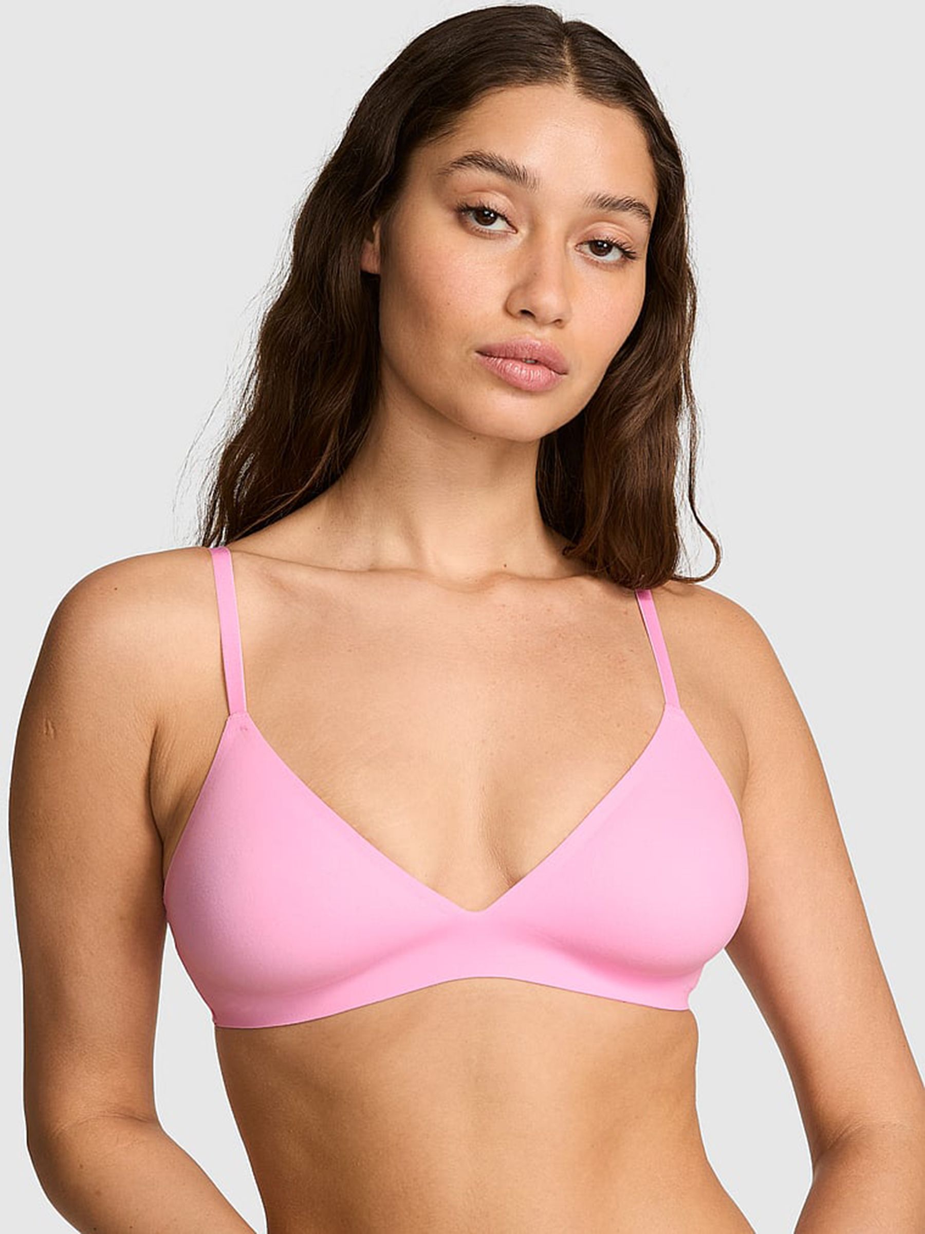 Pink Lollipop Unlined Bralette - Image 1 of 4