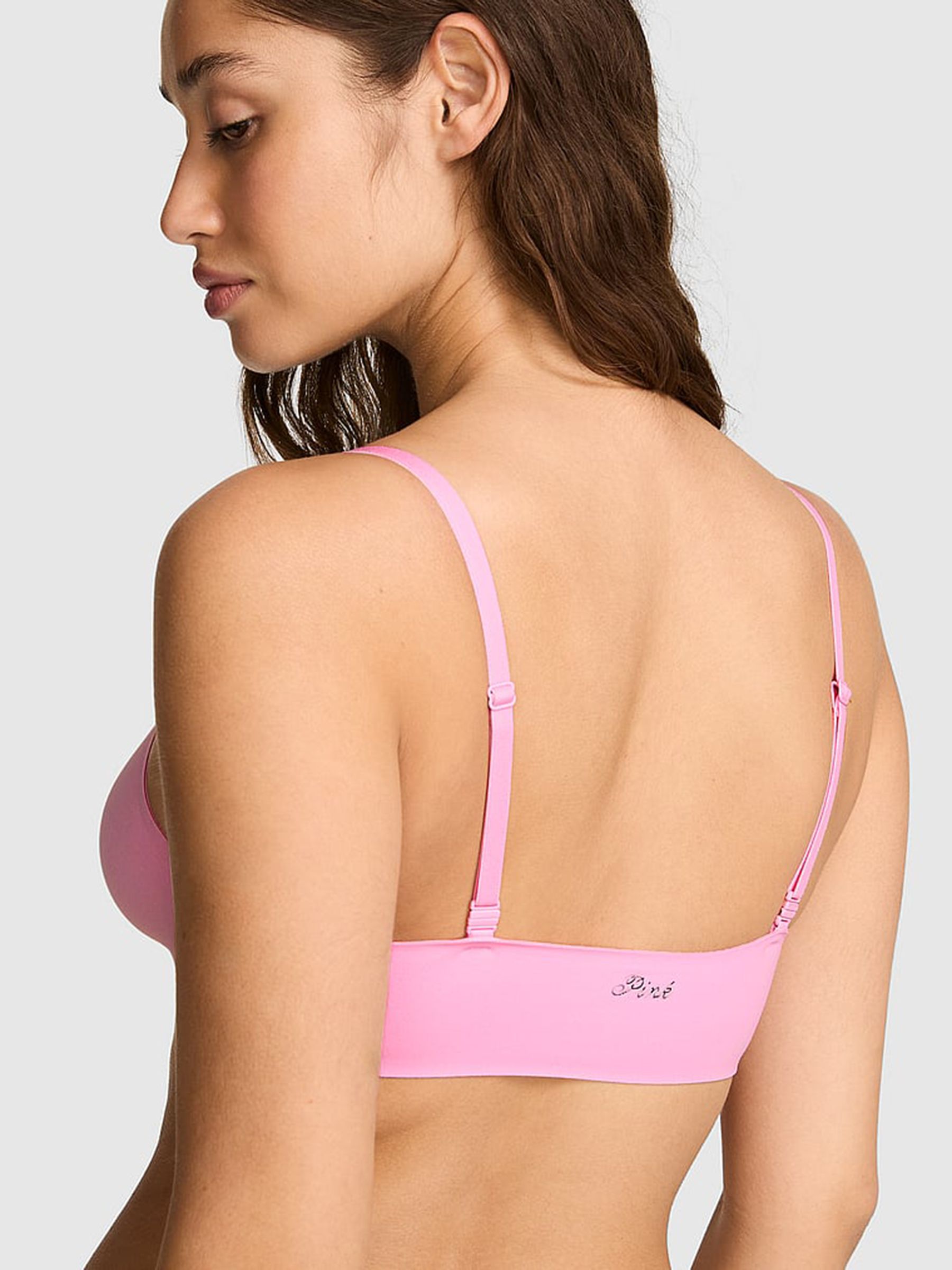 Pink Lollipop Unlined Bralette - Image 3 of 4