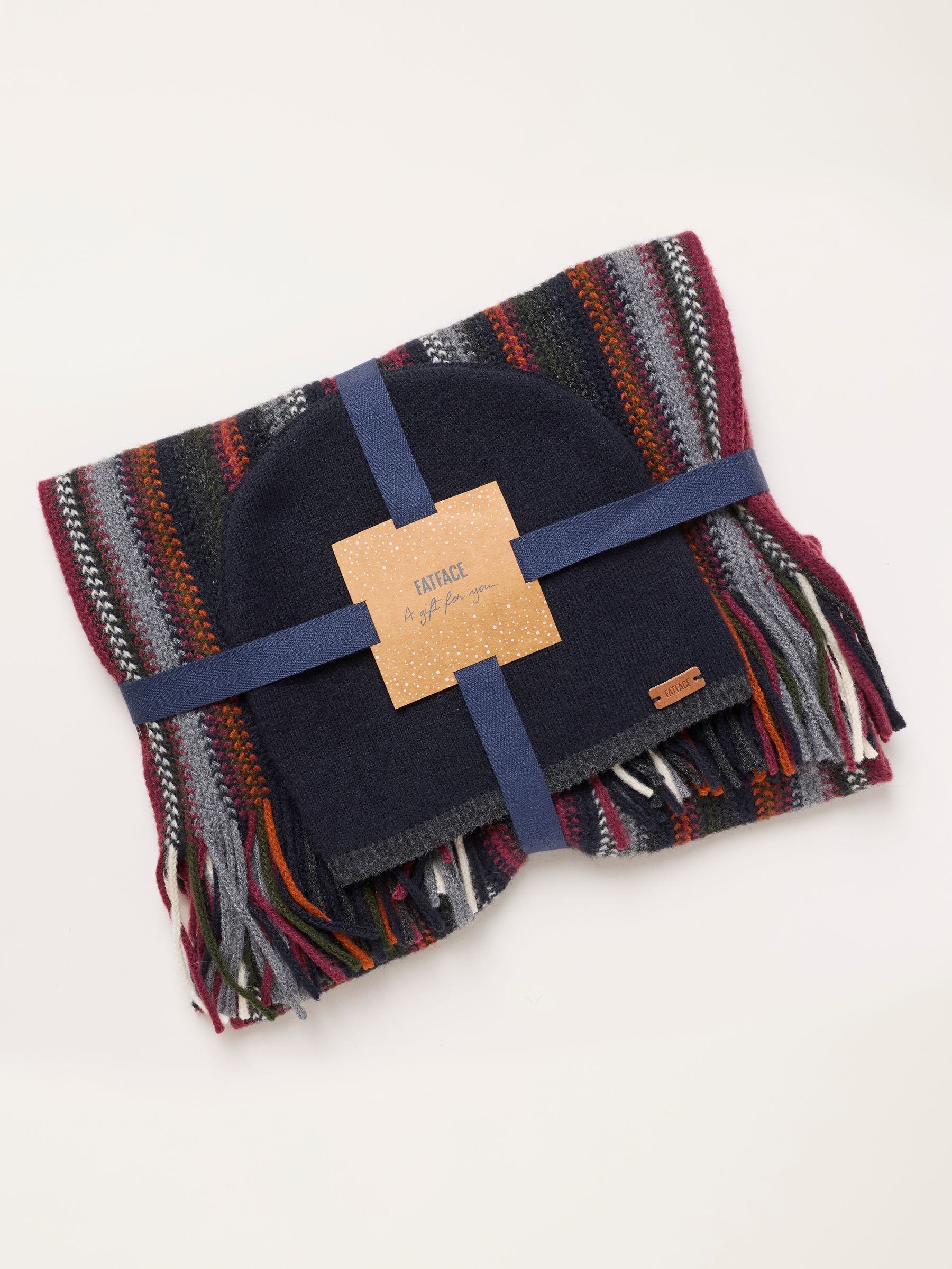 Multi Men's Stripe Gift Set - Image 1 of 3