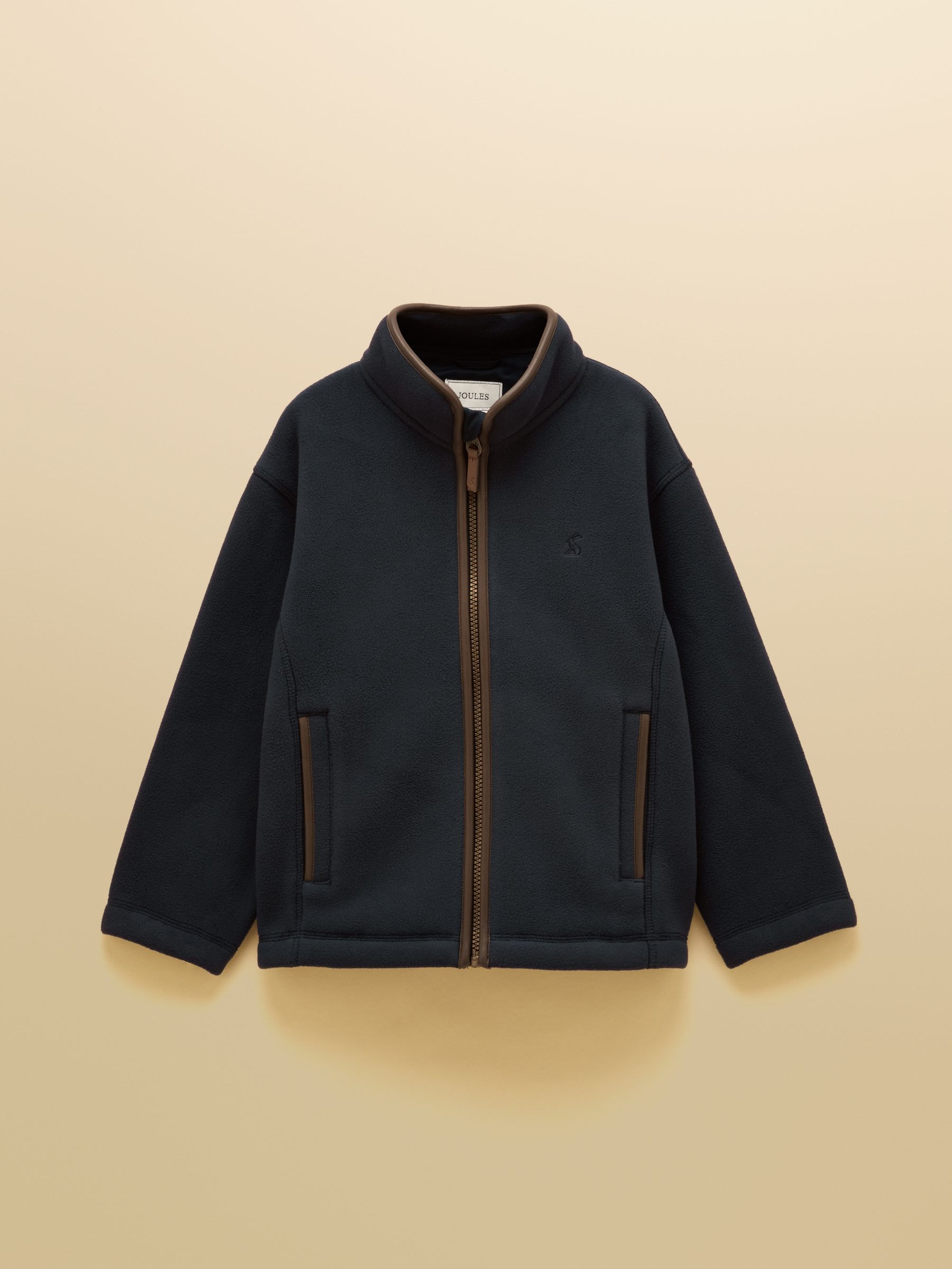 Kids' Heritage Navy Zip Through Fleece - Image 1 of 5 Kids' Heritage Navy Zip Through Fleece - Image 1 of 5