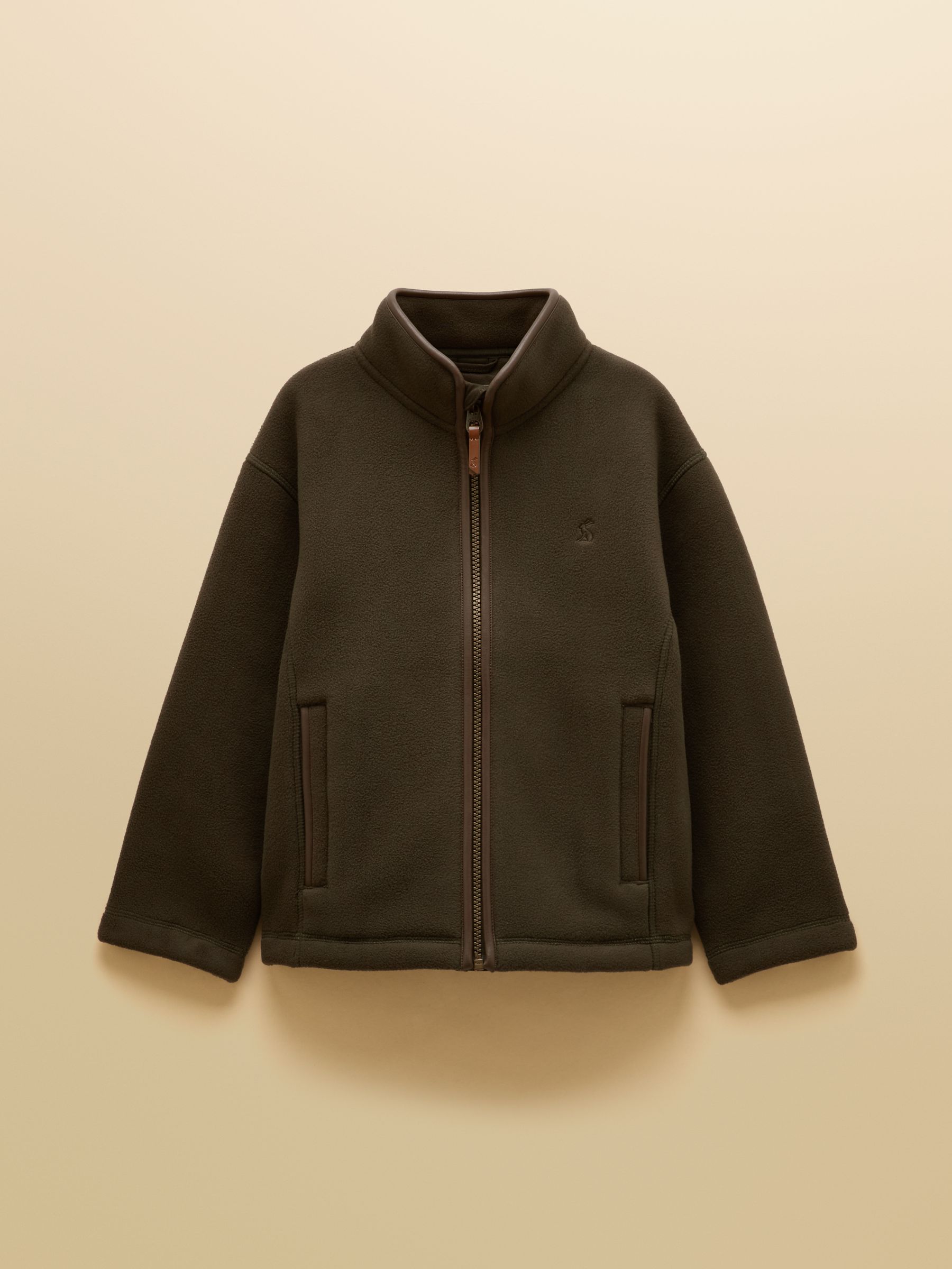 Kids' Heritage Green Zip Through Fleece - Image 1 of 4 Kids' Heritage Green Zip Through Fleece - Image 1 of 4