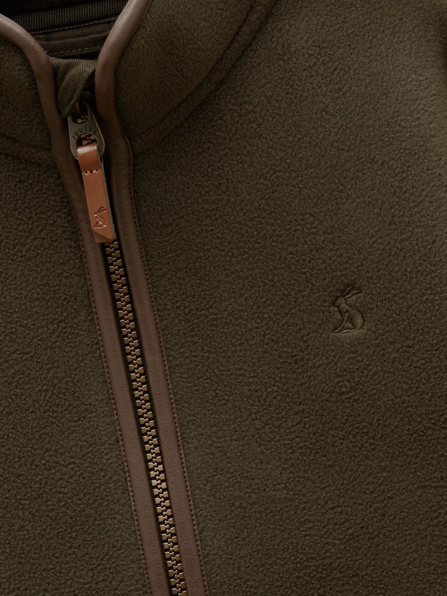 Kids' Heritage Green Zip Through Fleece - Image 3 of 4