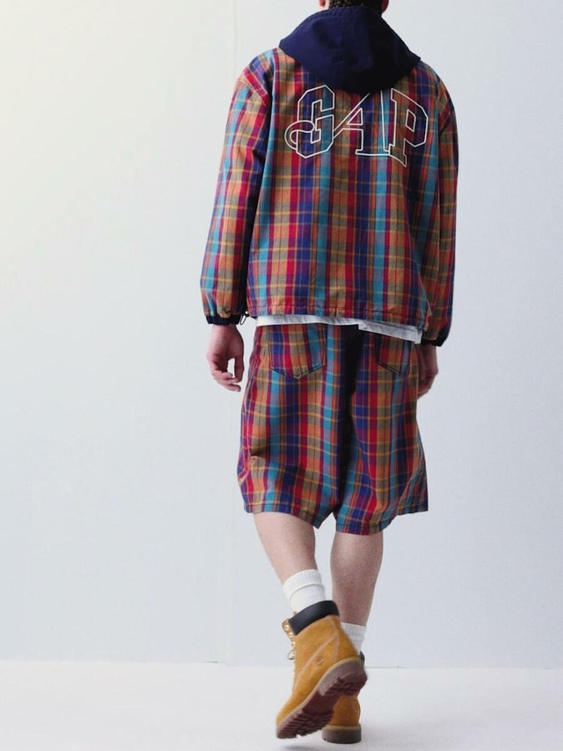 Gap x Awake NY Yellow Oversized Reversible Canvas Jacket - Image 3 of 10