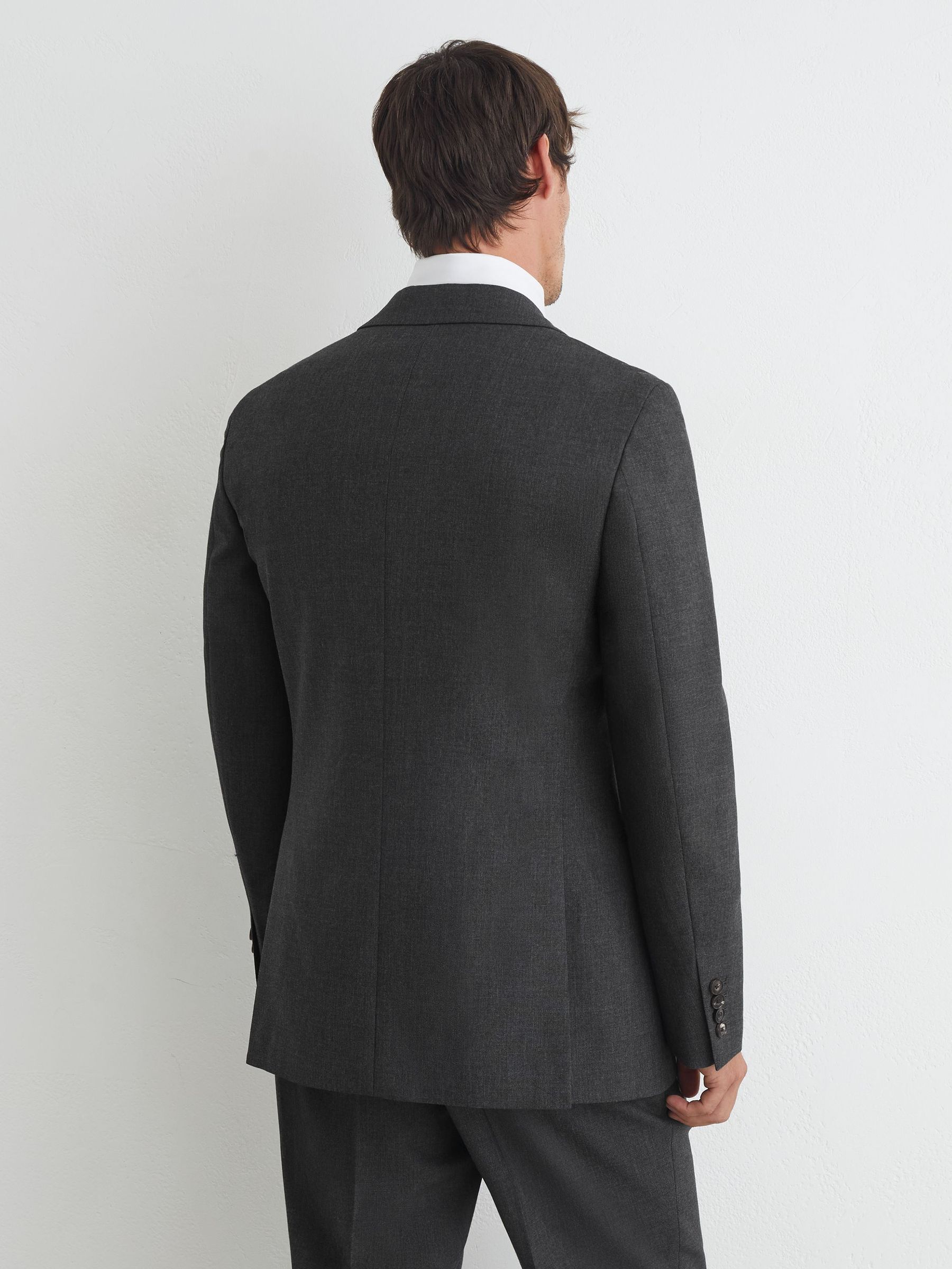 Suit Jacket in Charcoal Grey - Image 5 of 7