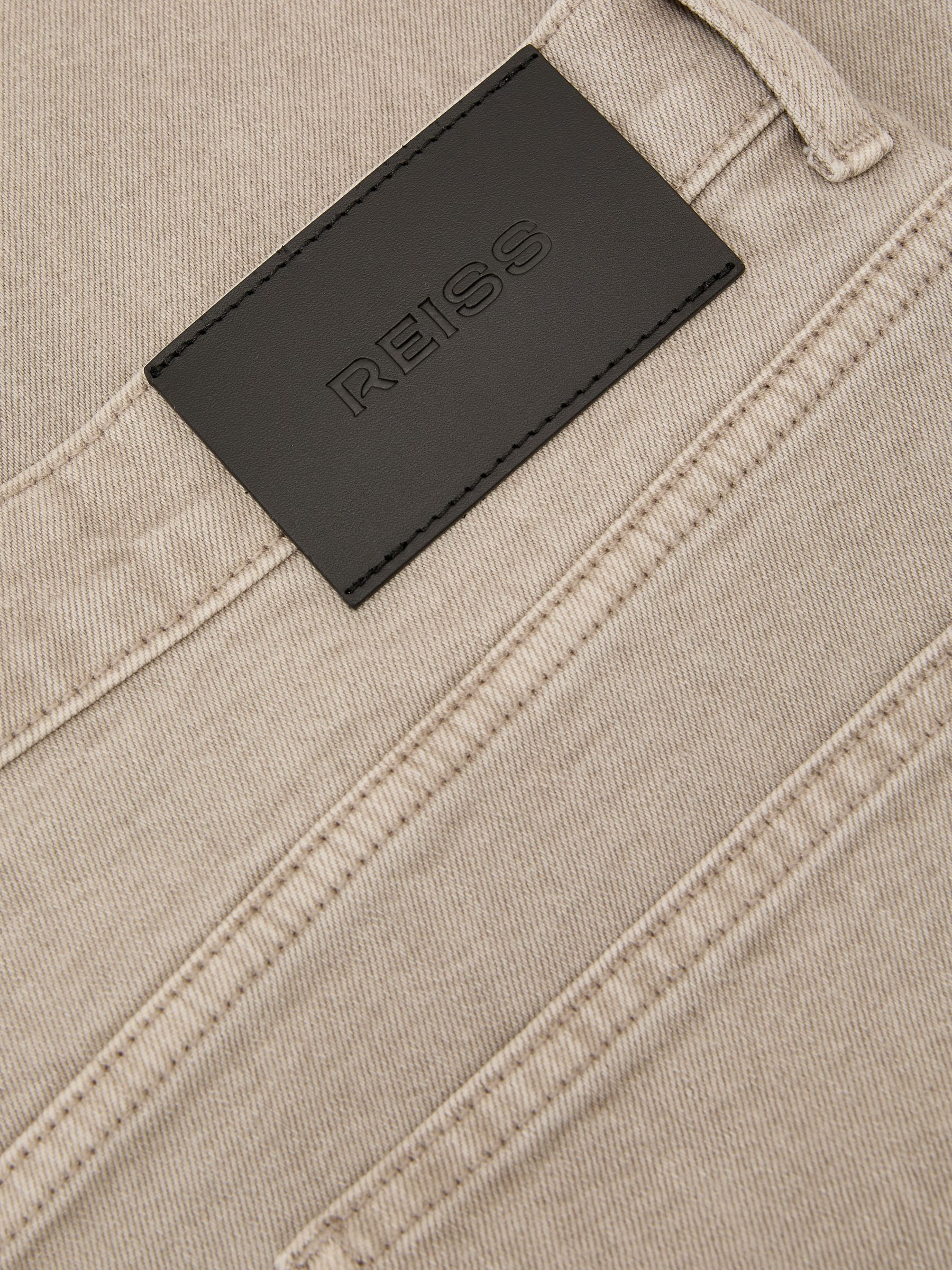 Straight-Leg Jeans in Warm Taupe Wash - Image 6 of 6