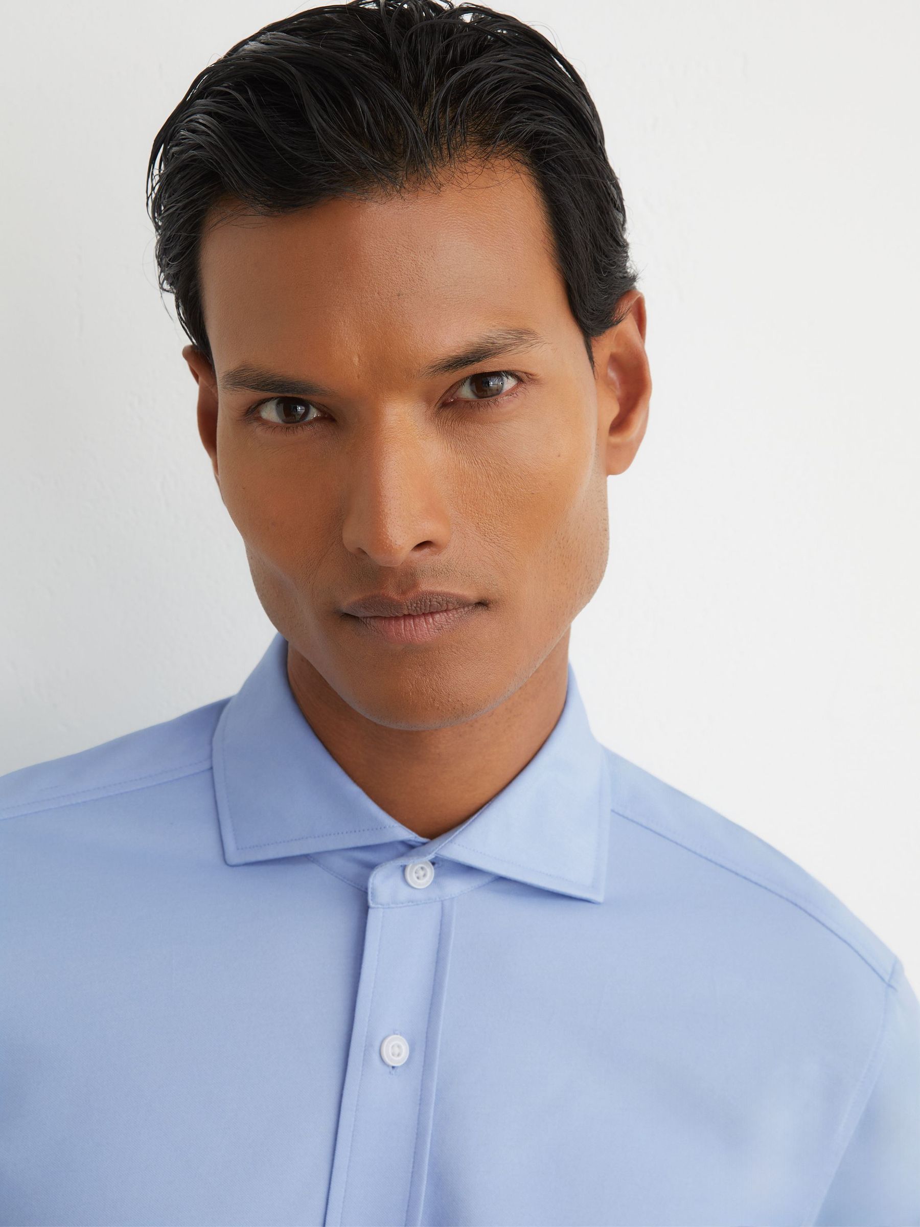 Shirt in Soft Blue - Image 4 of 8