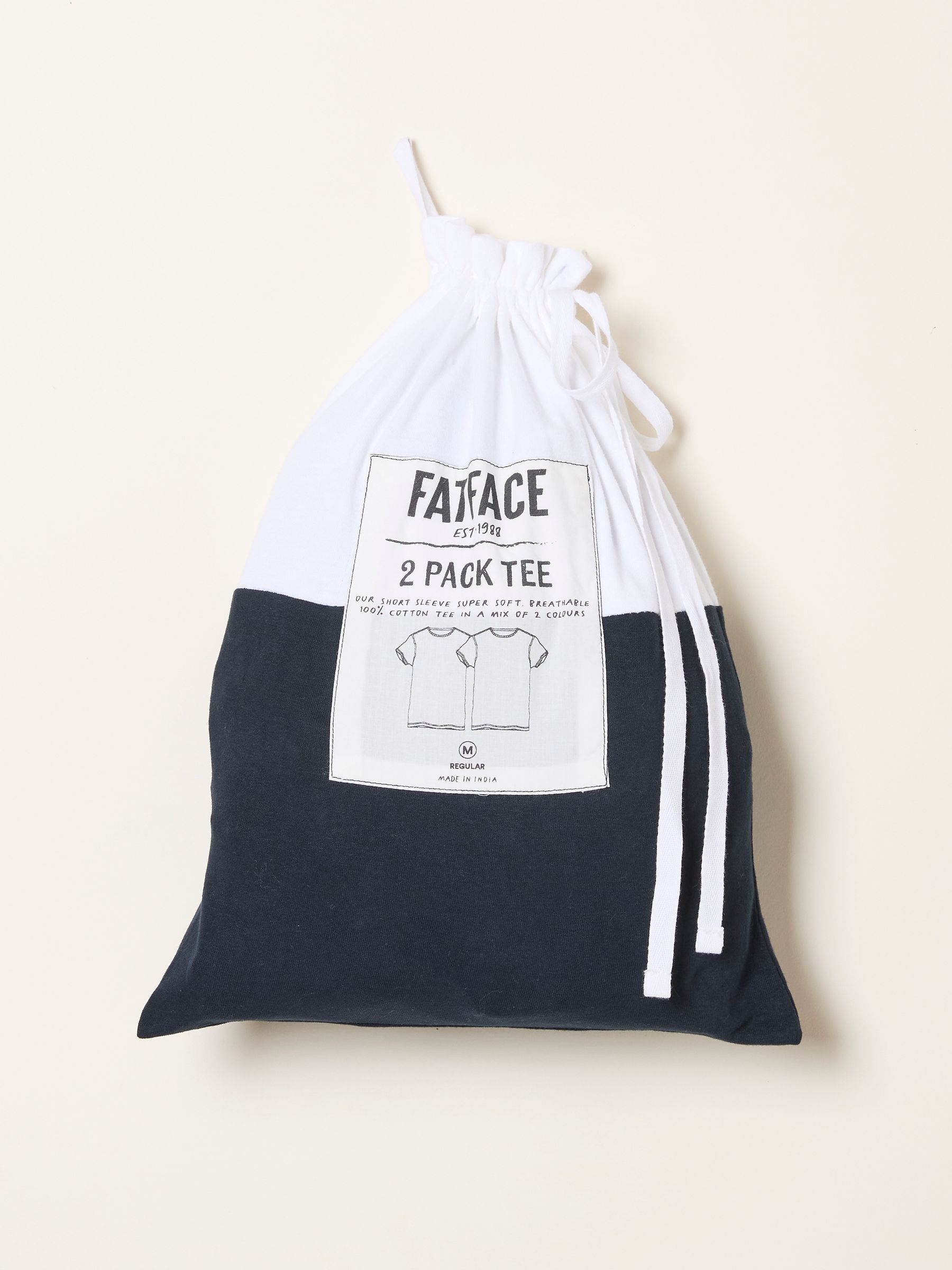 2 Pack Short Sleeve T-Shirts in White - Image 7 of 7