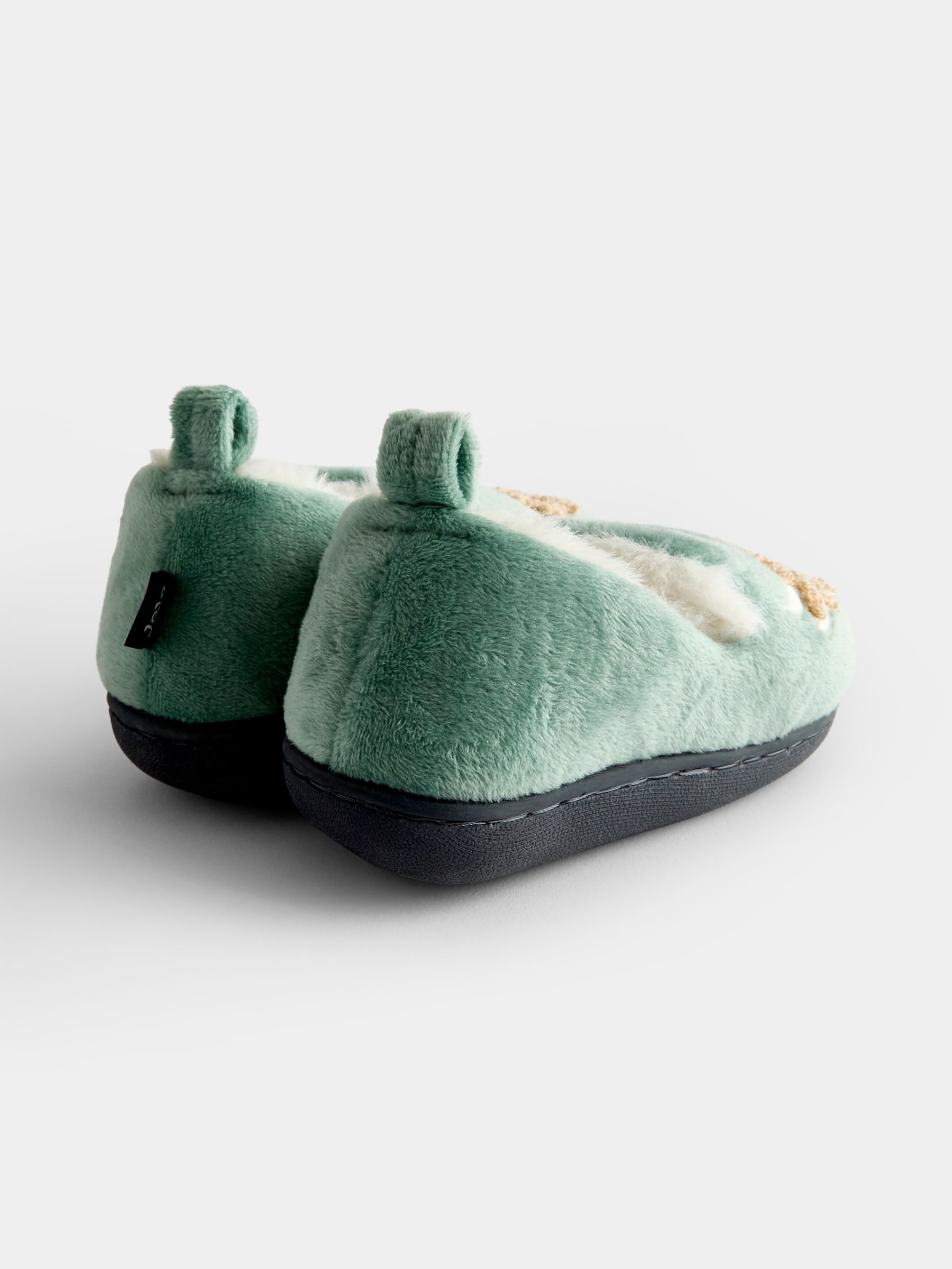 Green Highland Cow Slipper Shoe - Image 2 of 4 Green Highland Cow Slipper Shoe - Image 2 of 4
