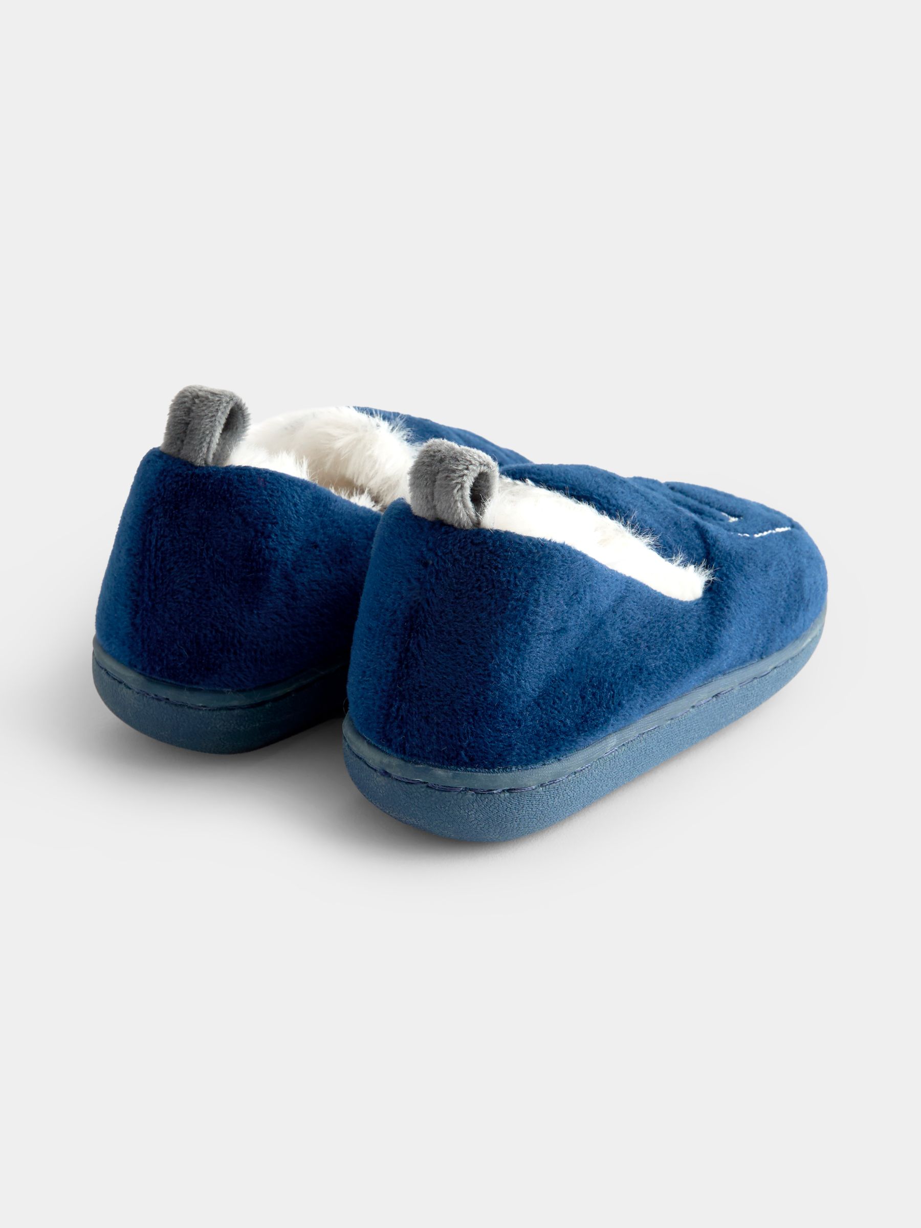 Navy Dinosaur Slipper Shoe - Image 2 of 4