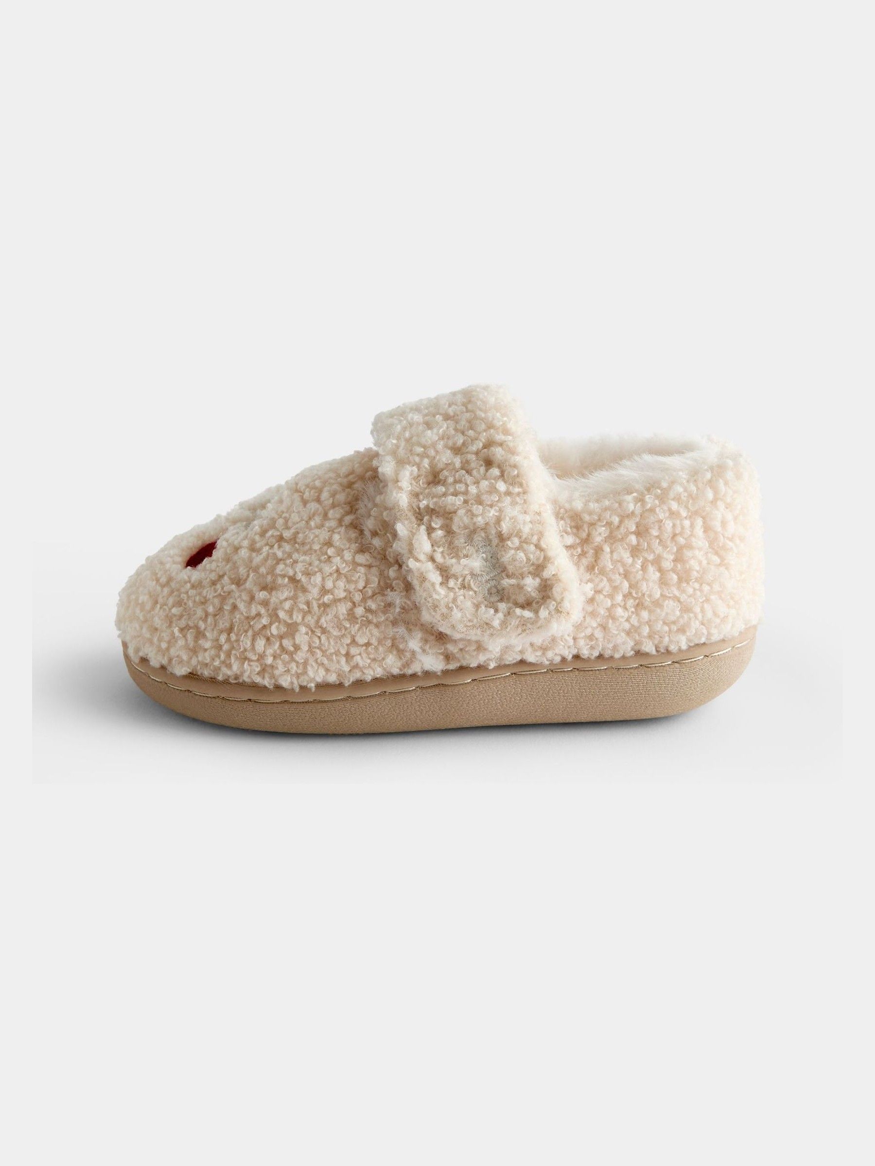 Natural Cherry Borg Slipper Shoe - Image 3 of 4