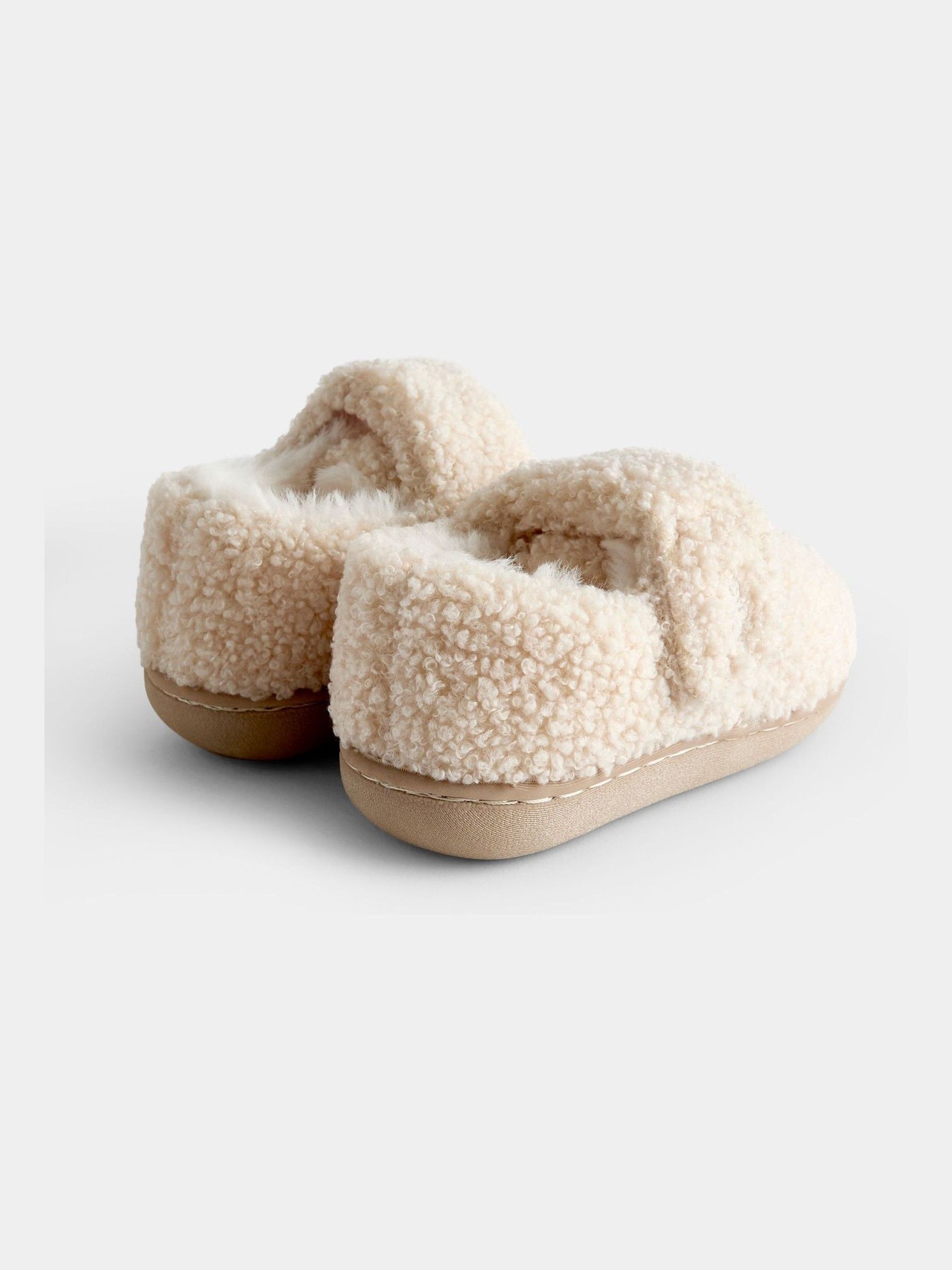Natural Cherry Borg Slipper Shoe - Image 4 of 4