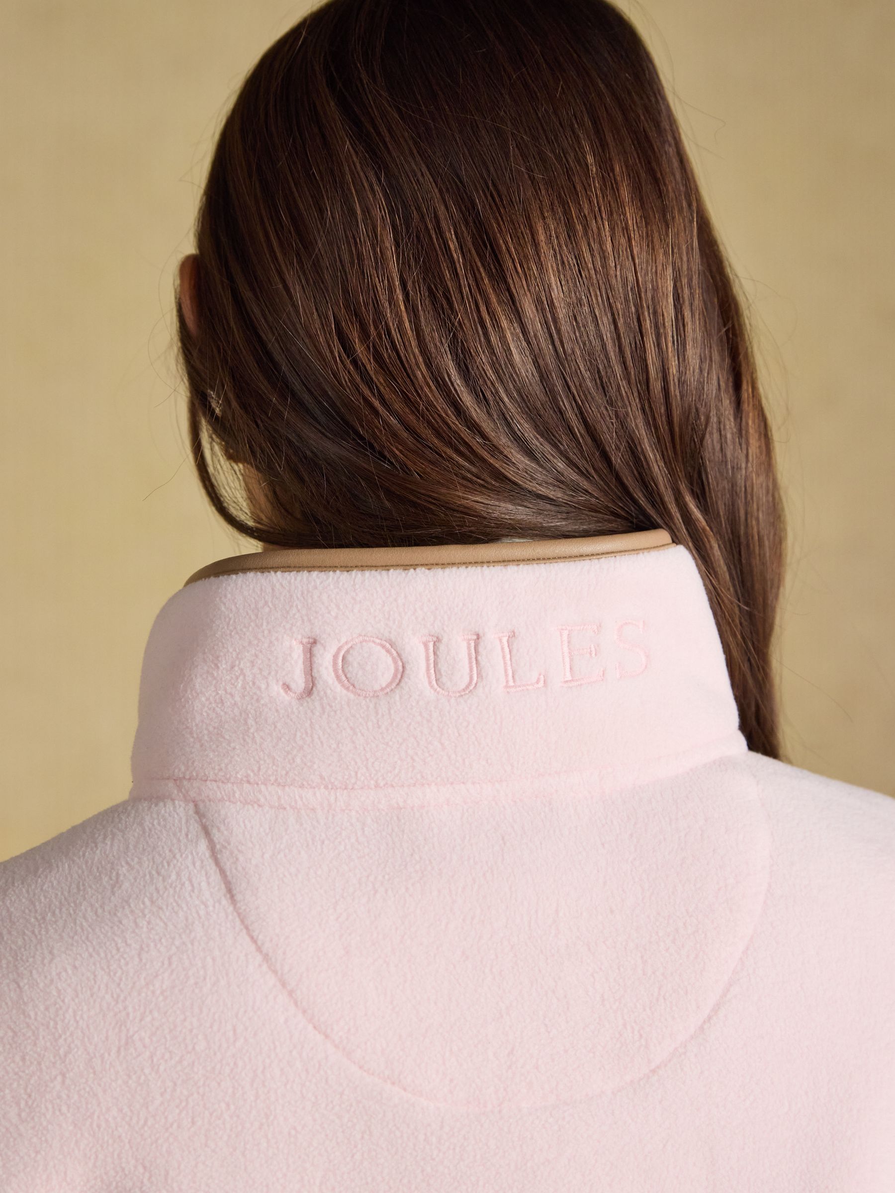 Heritage Light Pink Regular Zip Up Polar Fleece - Image 8 of 9