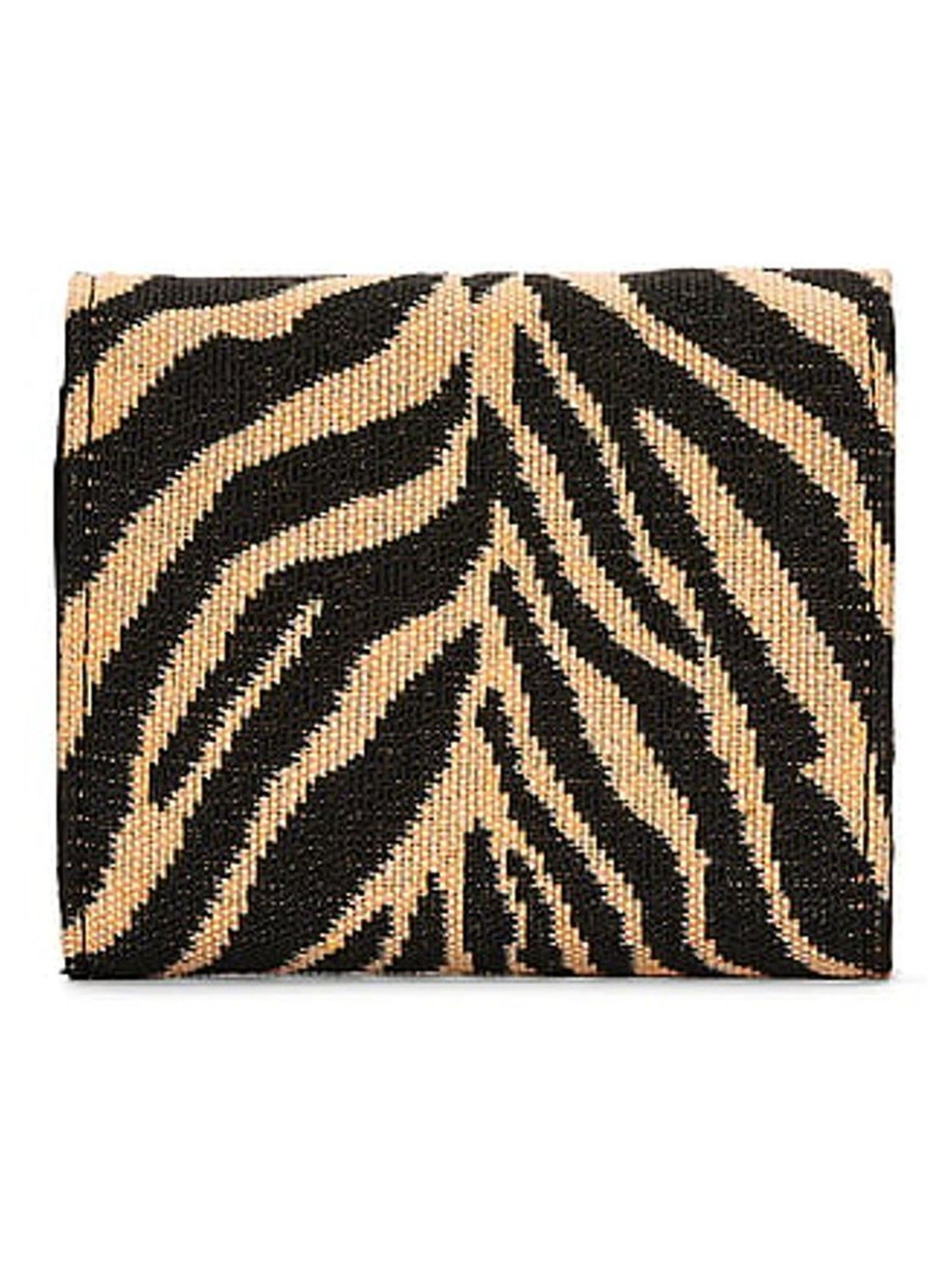 Brown Tiger Stripe Small Purse - Image 2 of 3 Brown Tiger Stripe Small Purse - Image 2 of 3