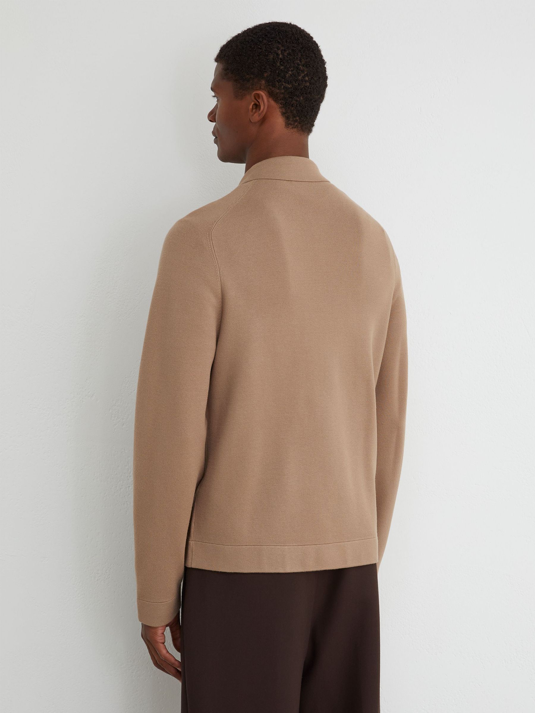 Cardigan in Camel Brown - Image 4 of 6