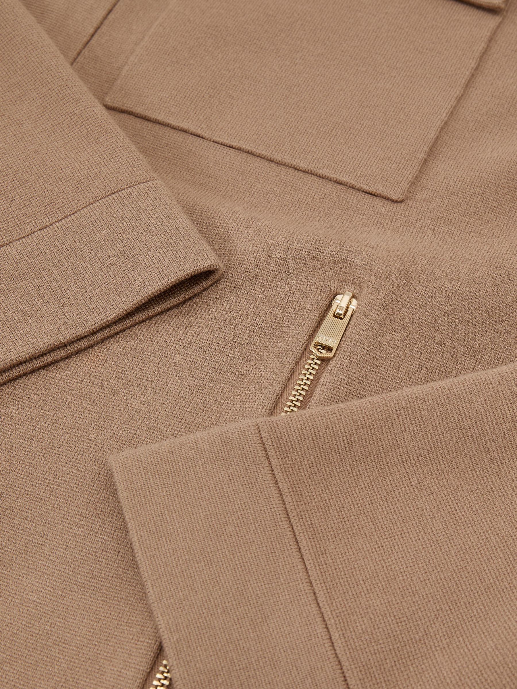 Cardigan in Camel Brown - Image 6 of 6