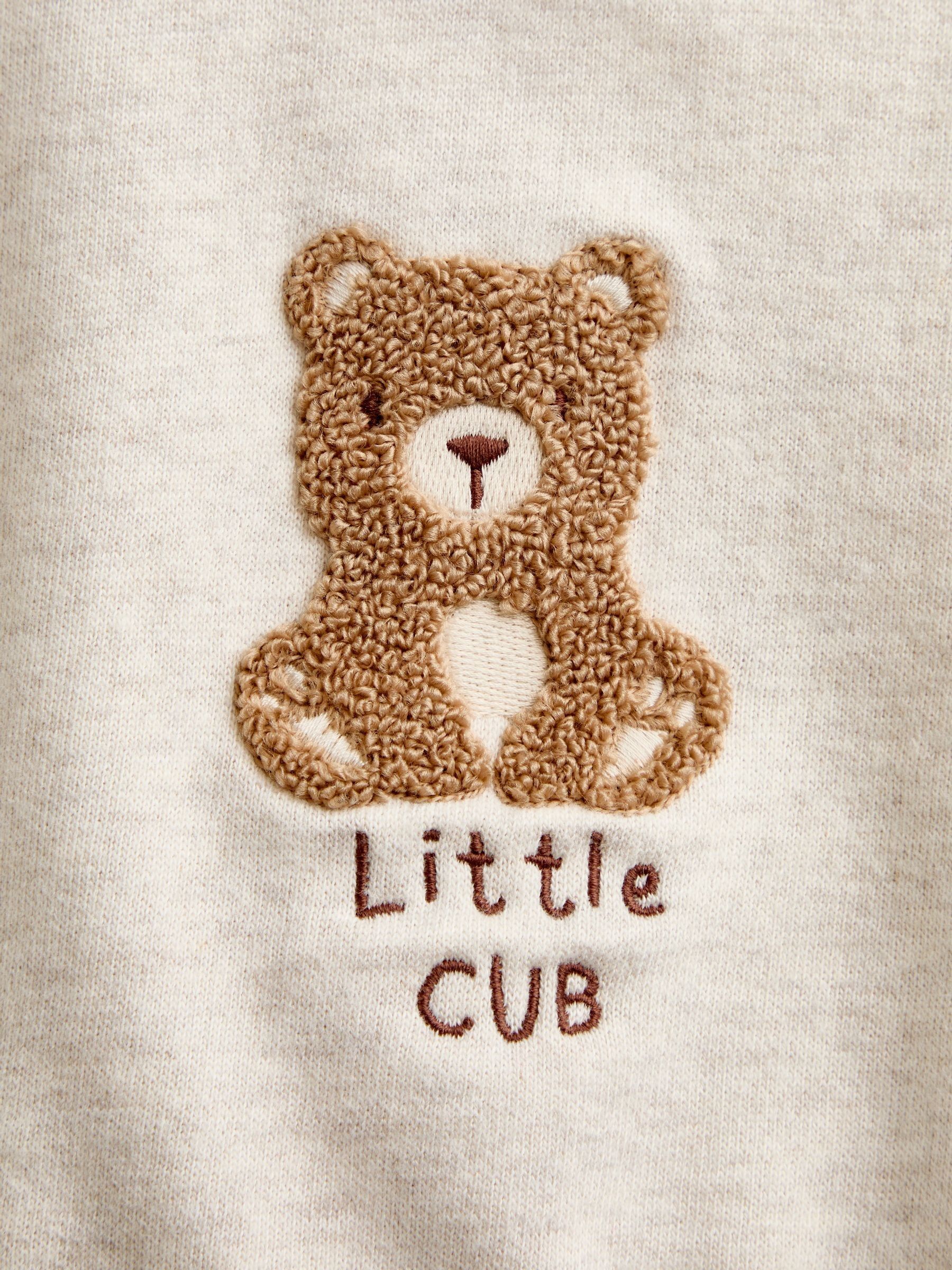 Brown Bear Sweatshirt & Trouser Set - Image 6 of 7