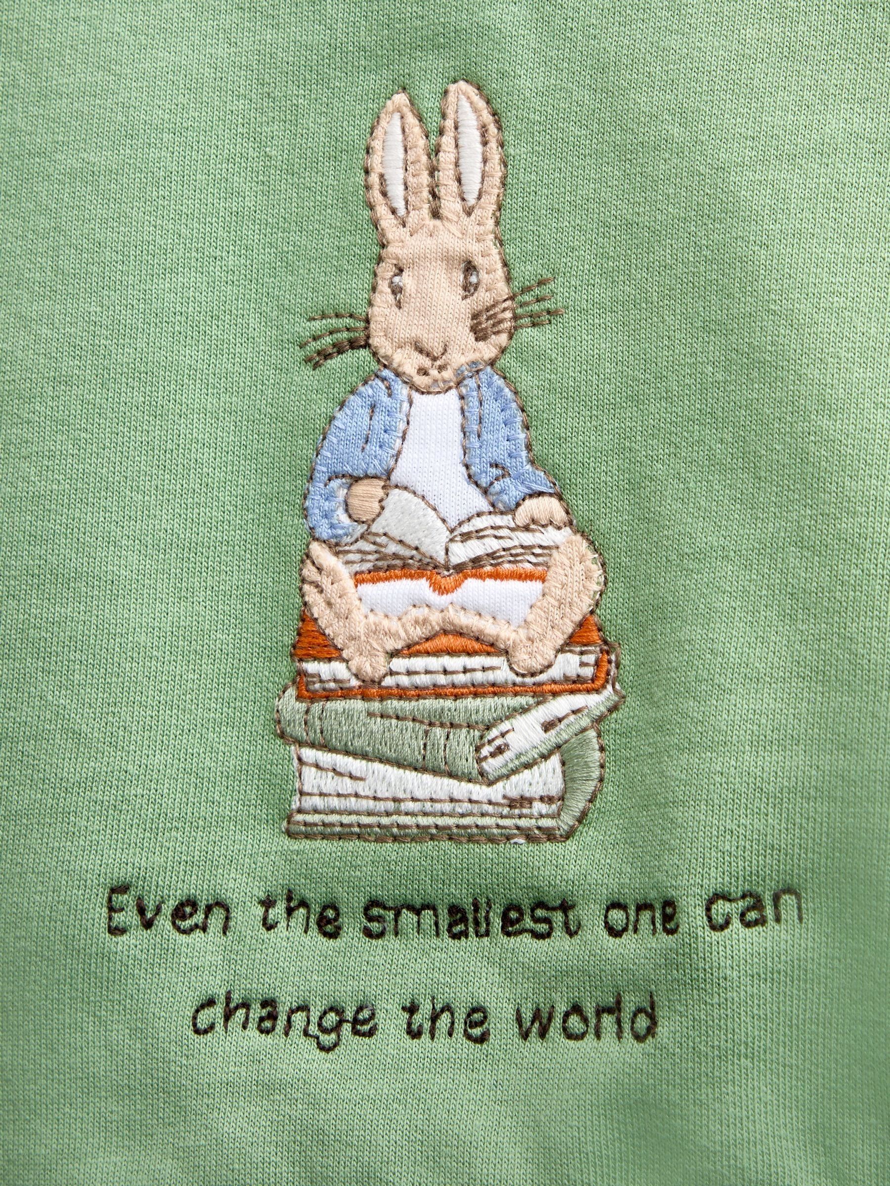 Green Peter Rabbit™ Sweatshirt & Leggings Set - Image 6 of 7