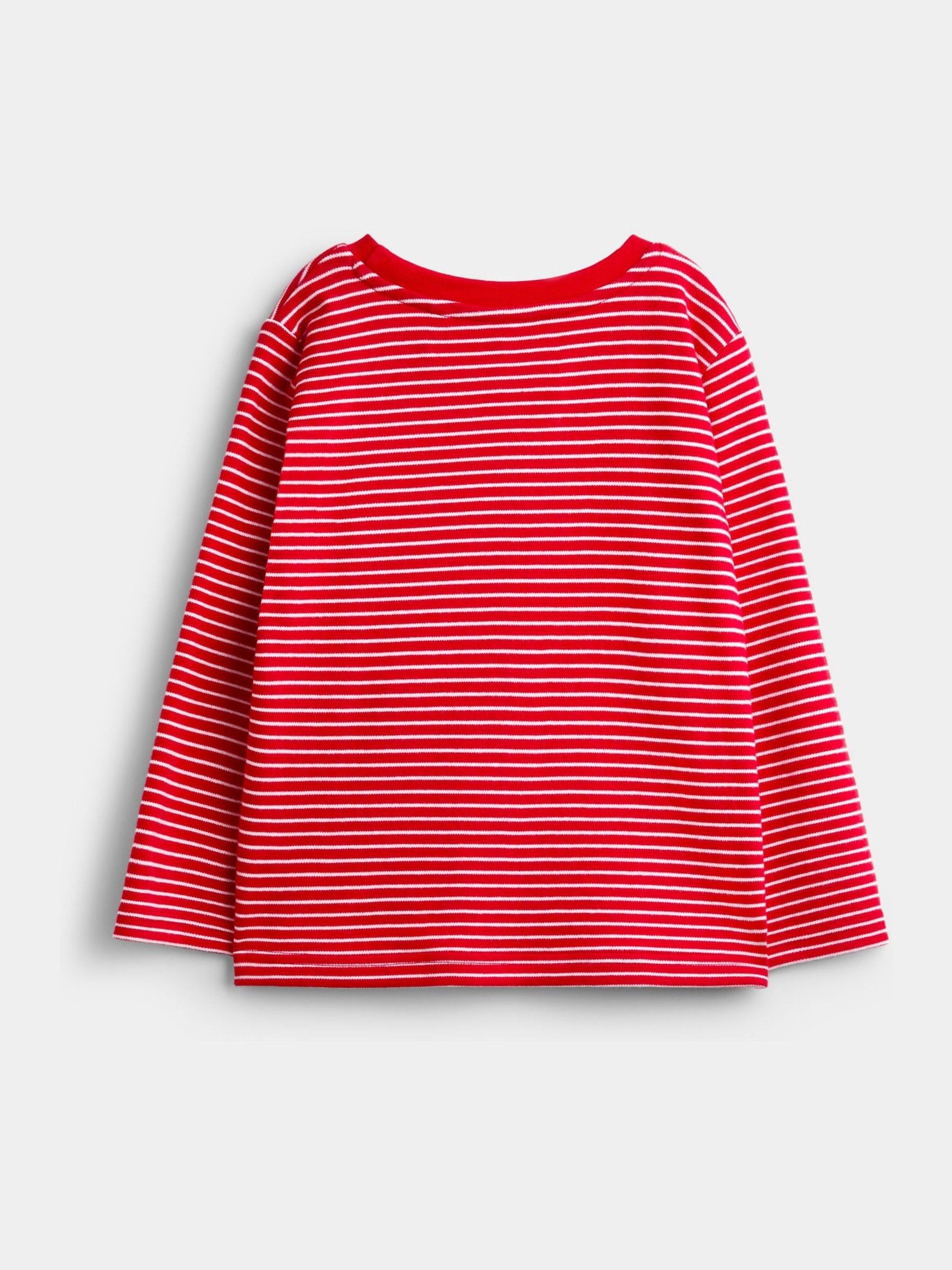 Red Stripe Christmas Jersey Pyjamas - Image 3 of 6