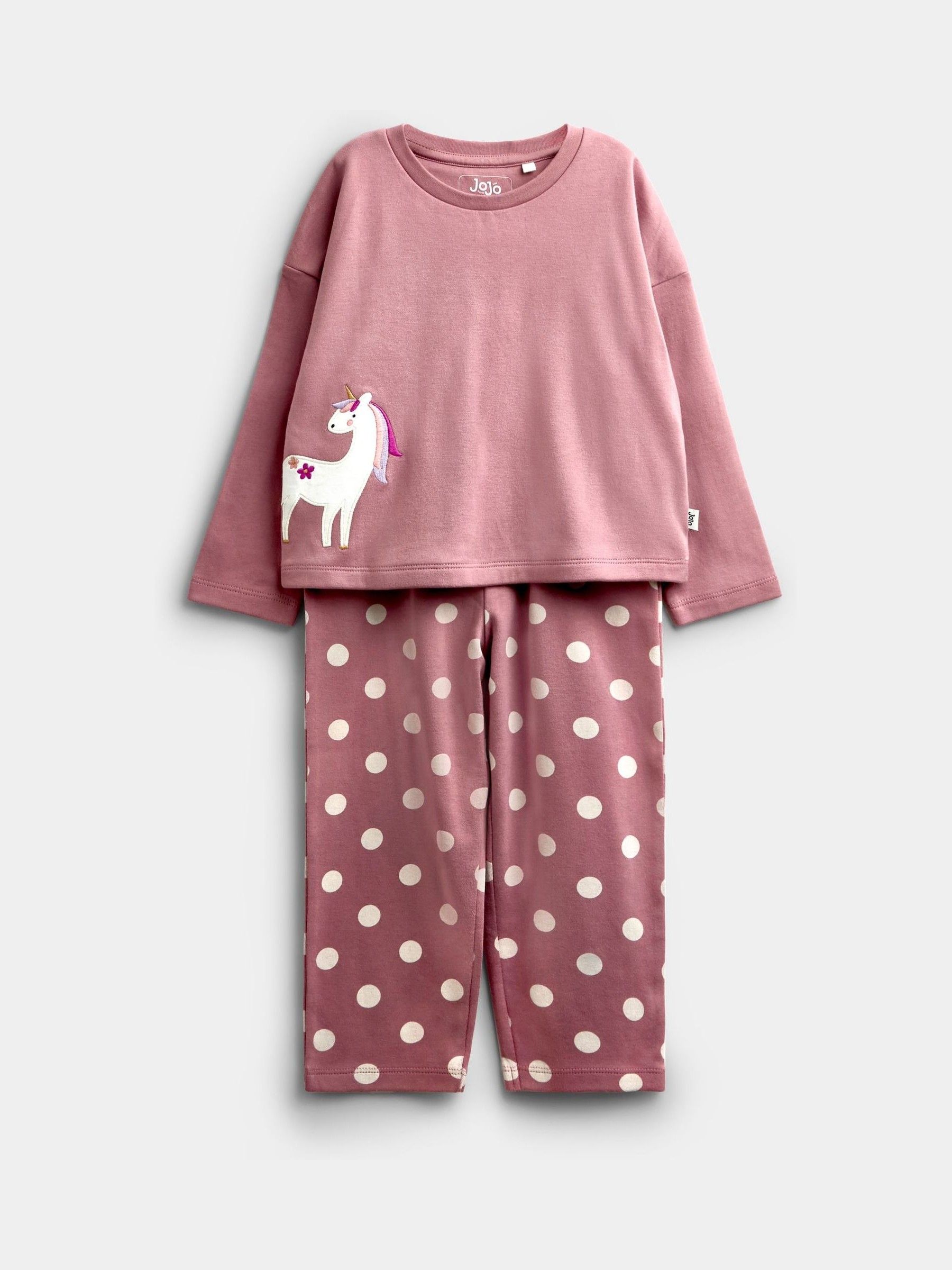 Pink Unicorn 2-Pack Jersey Pyjamas - Image 3 of 13