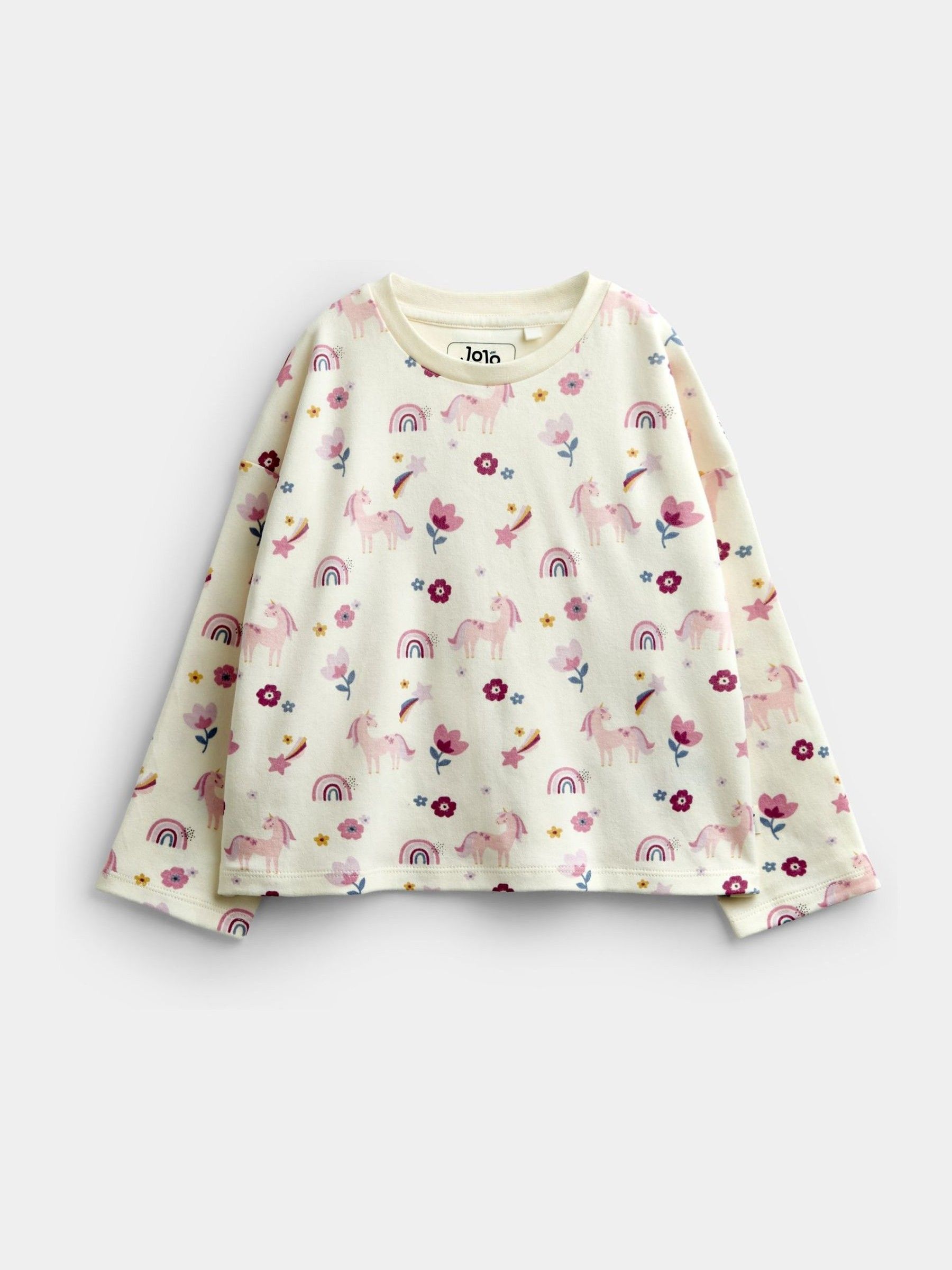 Pink Unicorn 2-Pack Jersey Pyjamas - Image 4 of 13